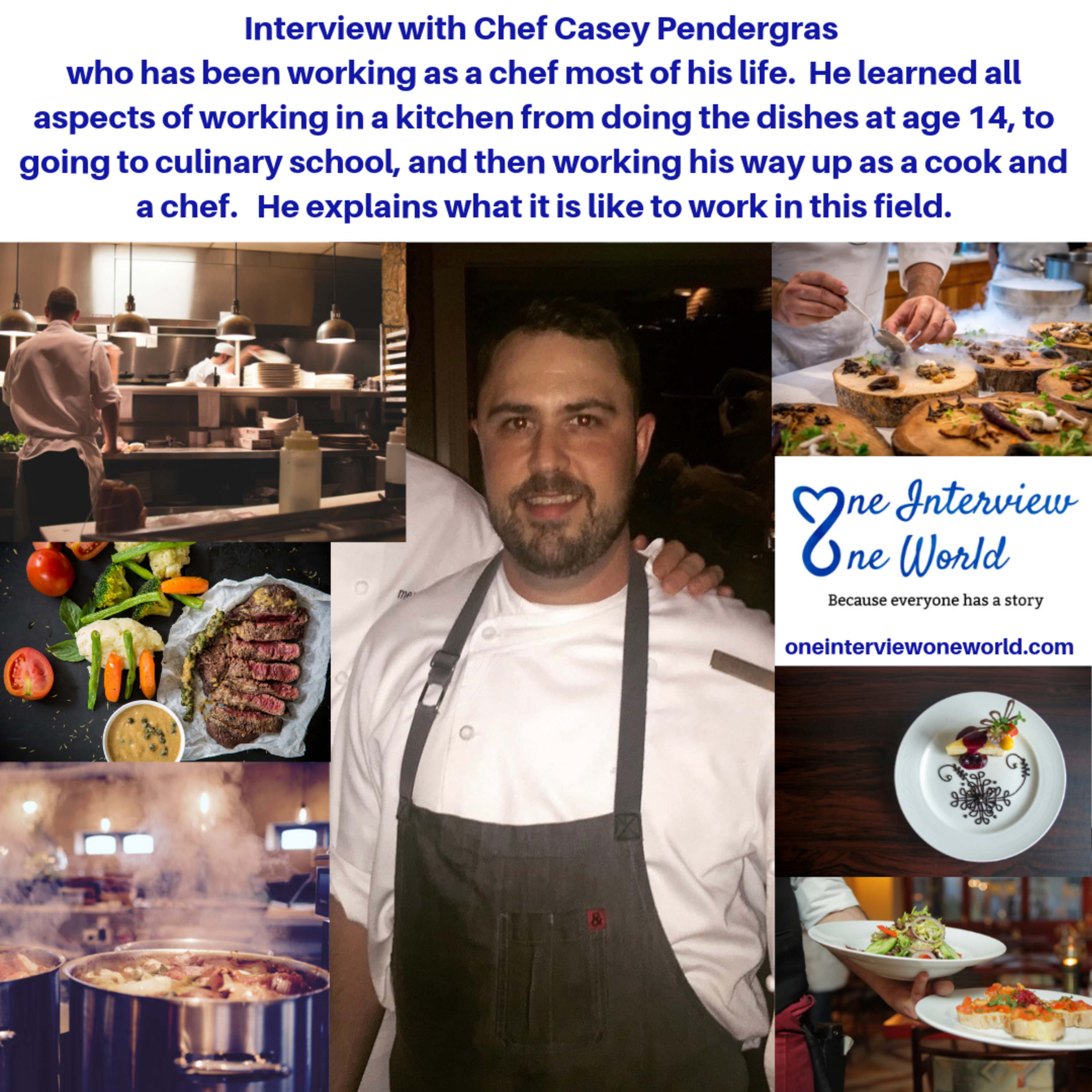 The life of a chef with Chef Casey Pendergras