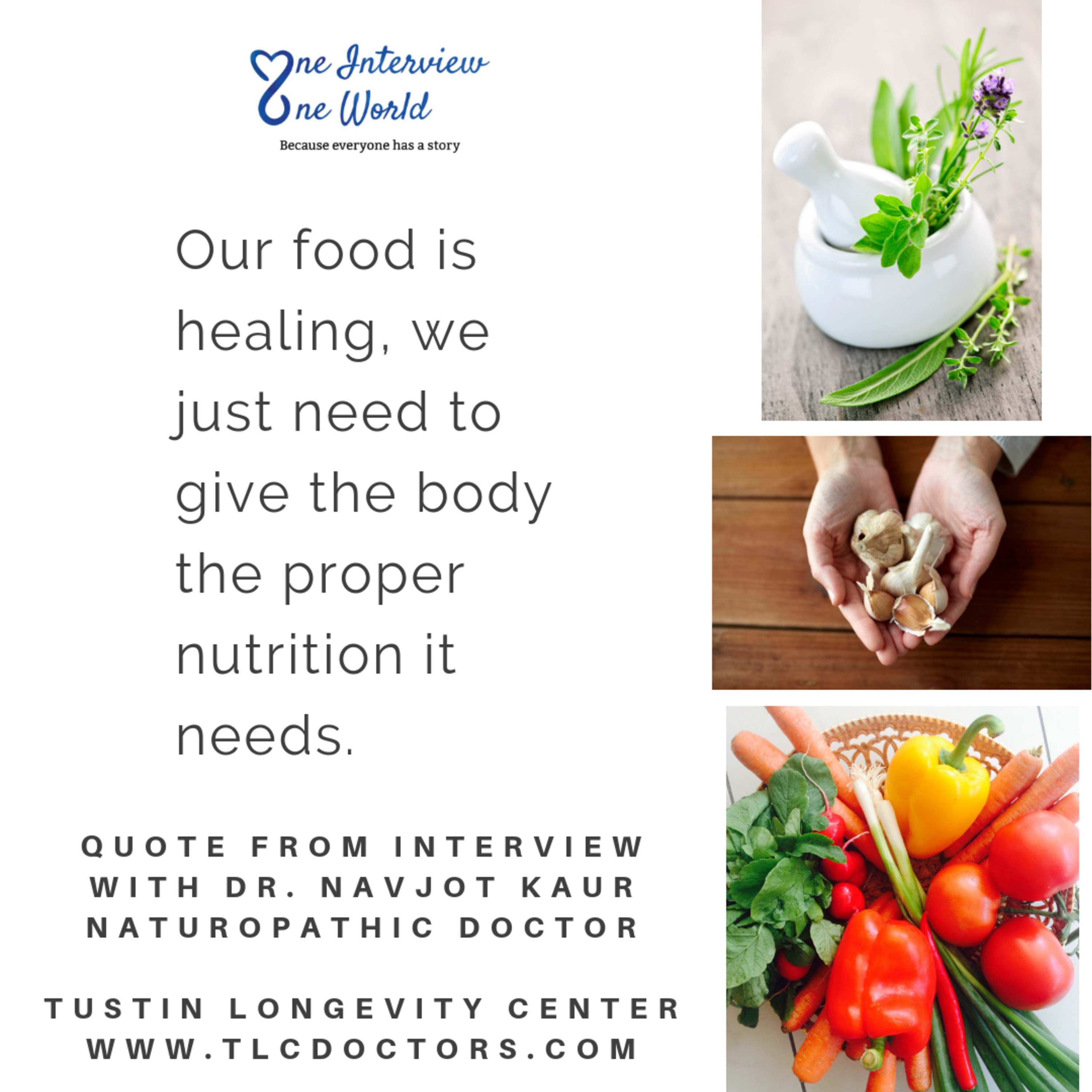 Interview with Naturopathic Doctor, Dr. Navjot Kaur