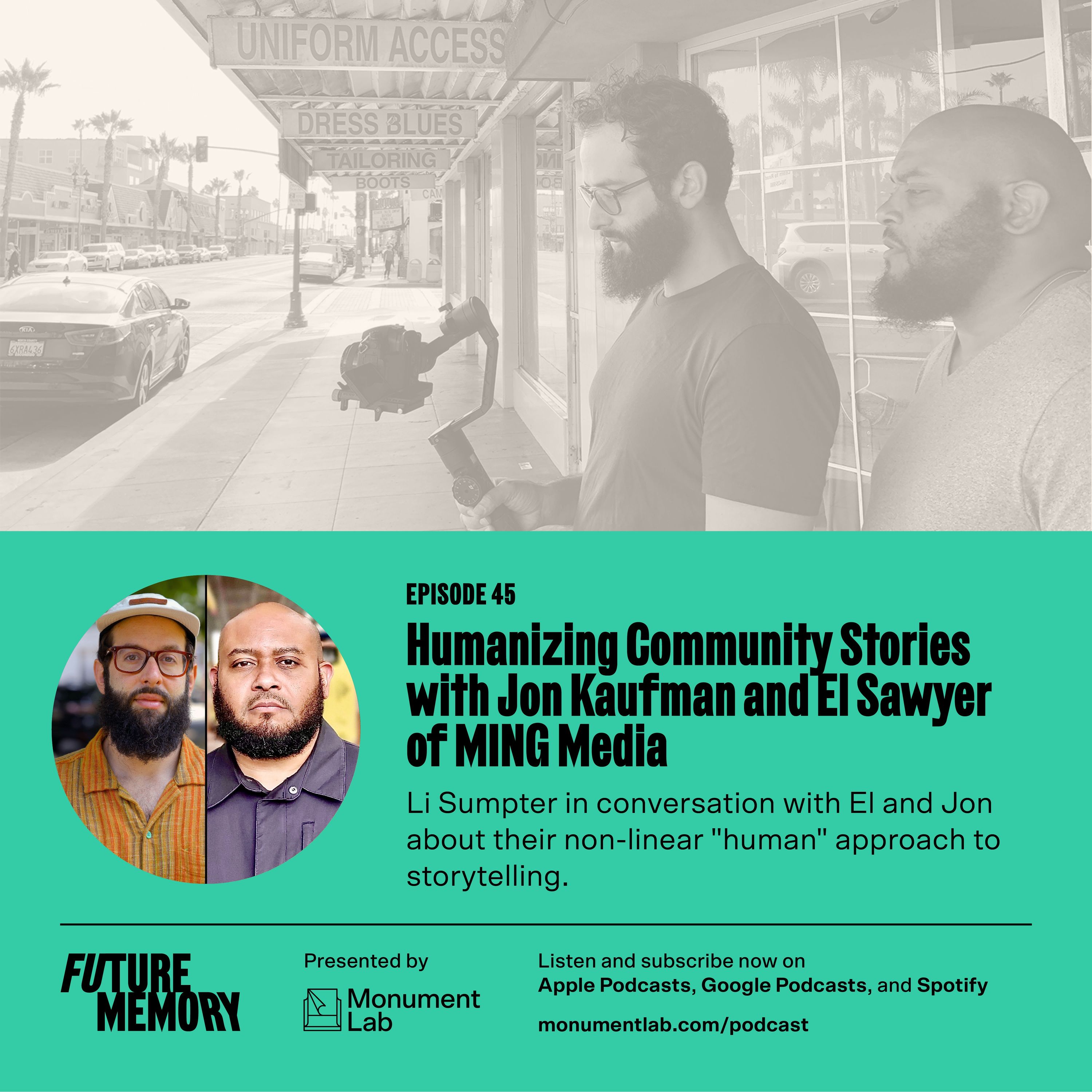 MING MEDIA is the Message with Jon Kaufman and El Sawyer — Future Memory cover