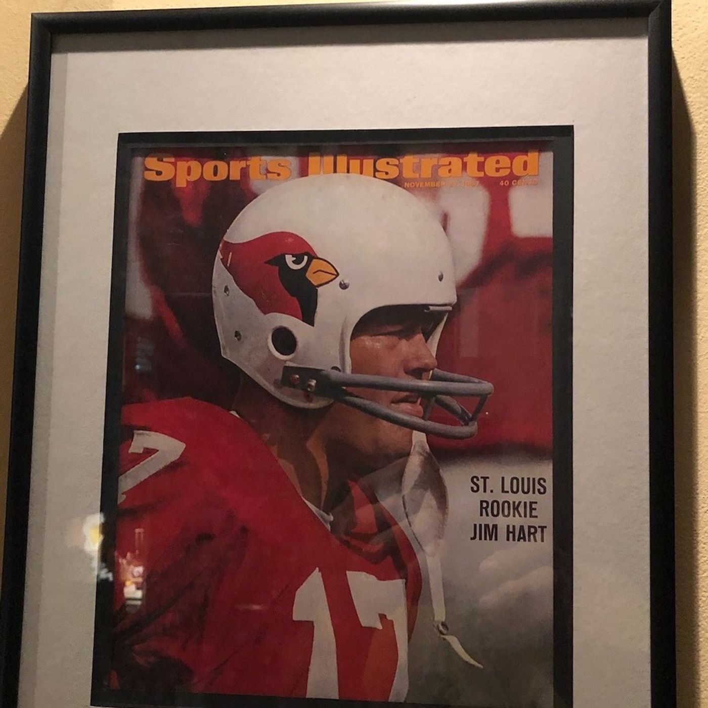 Jim Hart- St. Louis Football Cardinals HOFer