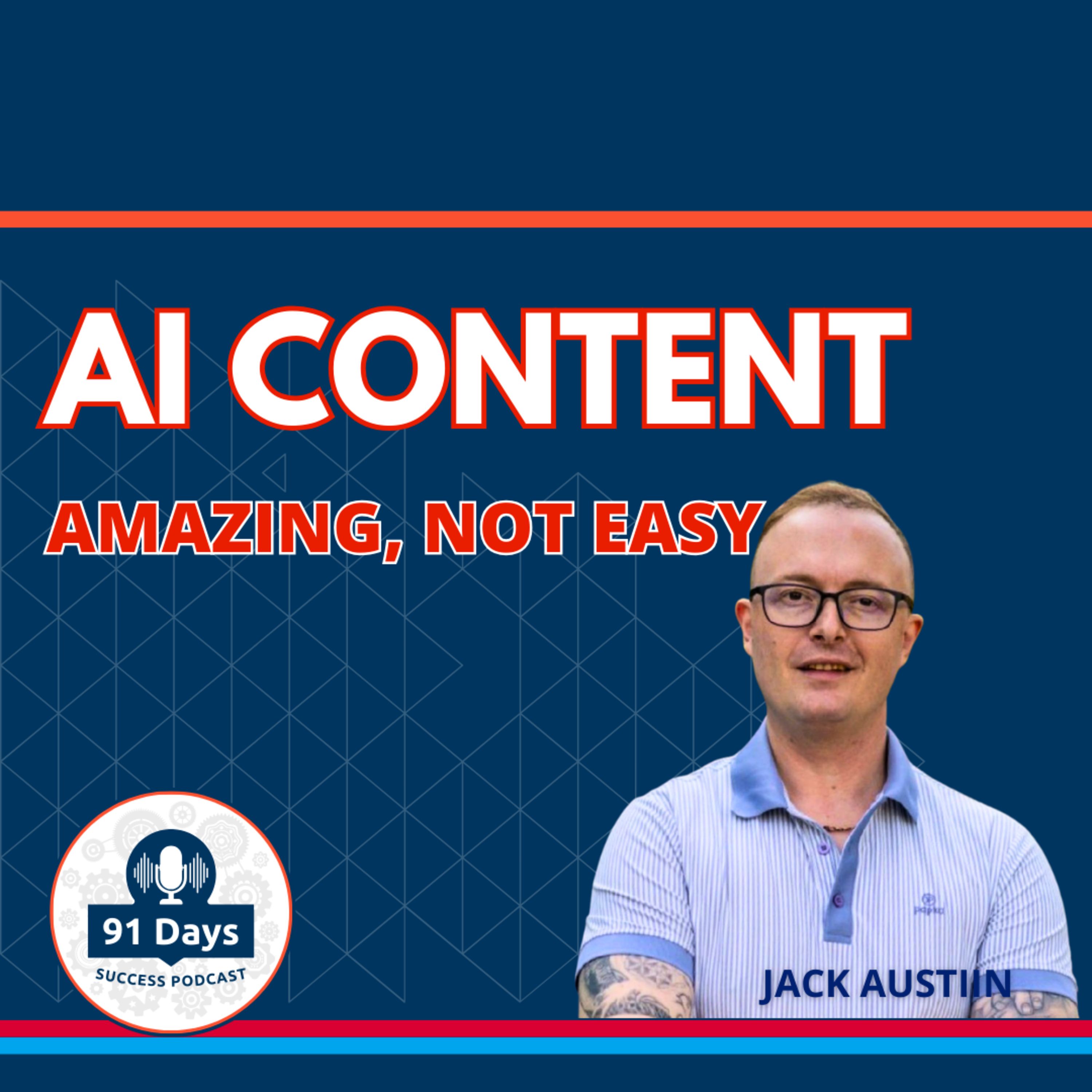 AI Content Amazing but NOT Easy