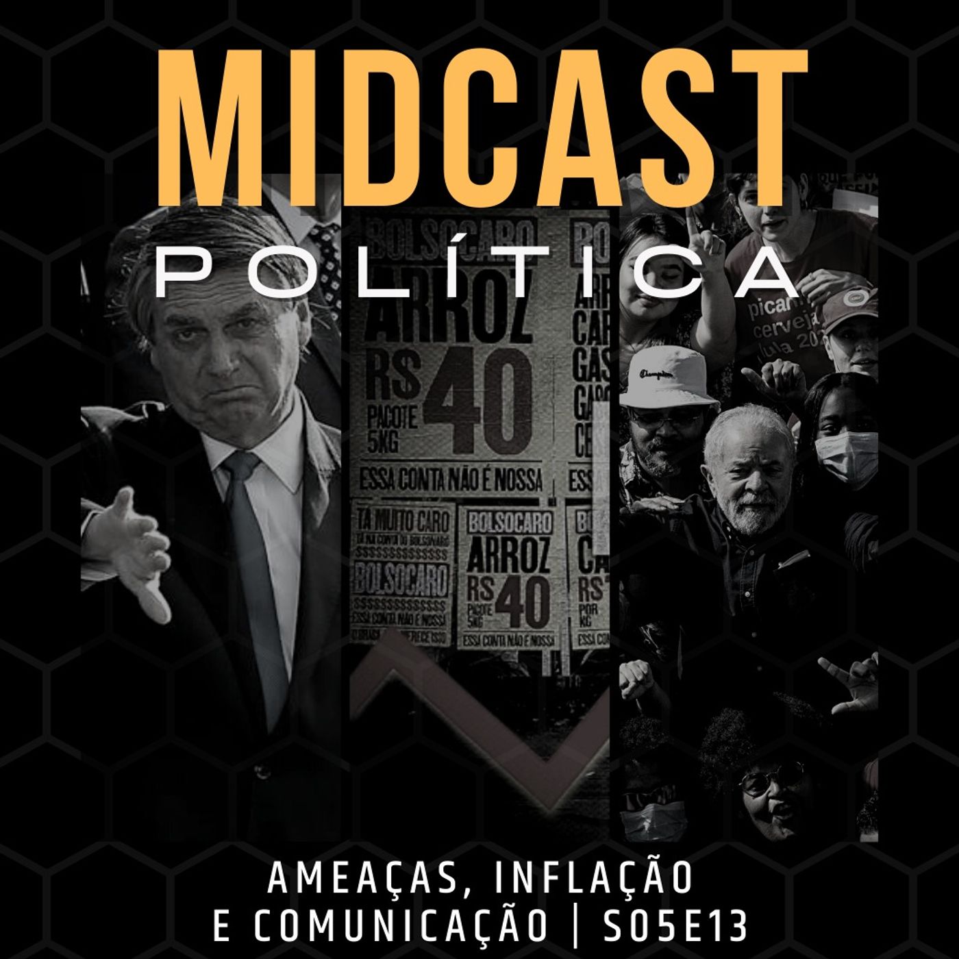 S05E13 - Ameaças, Inflação e Comunicação | MIDCast Política