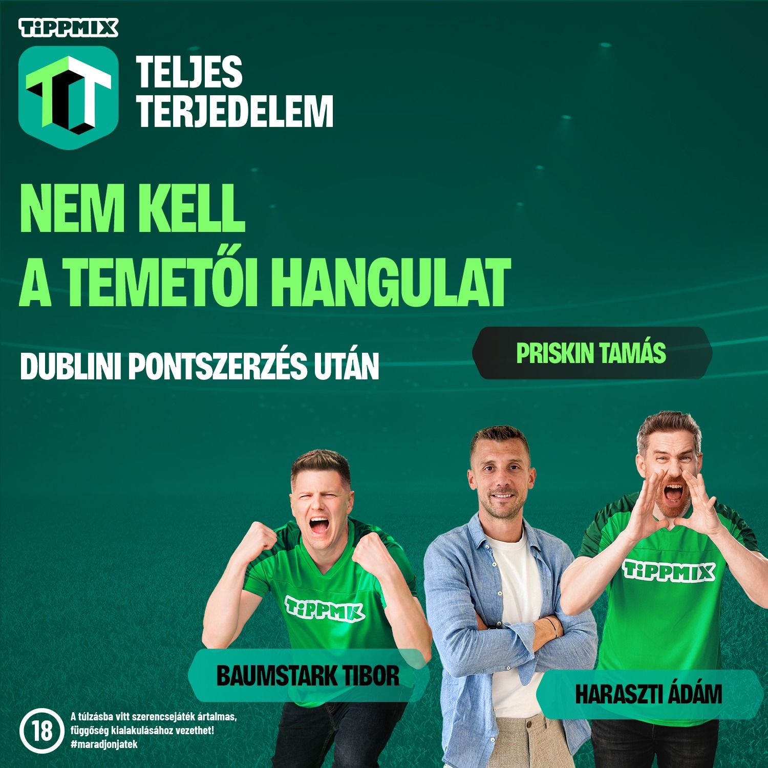 Nem kell a temetői hangulat - dublini pontszerzés után [Tippmix Teljes Terjedelem 008]