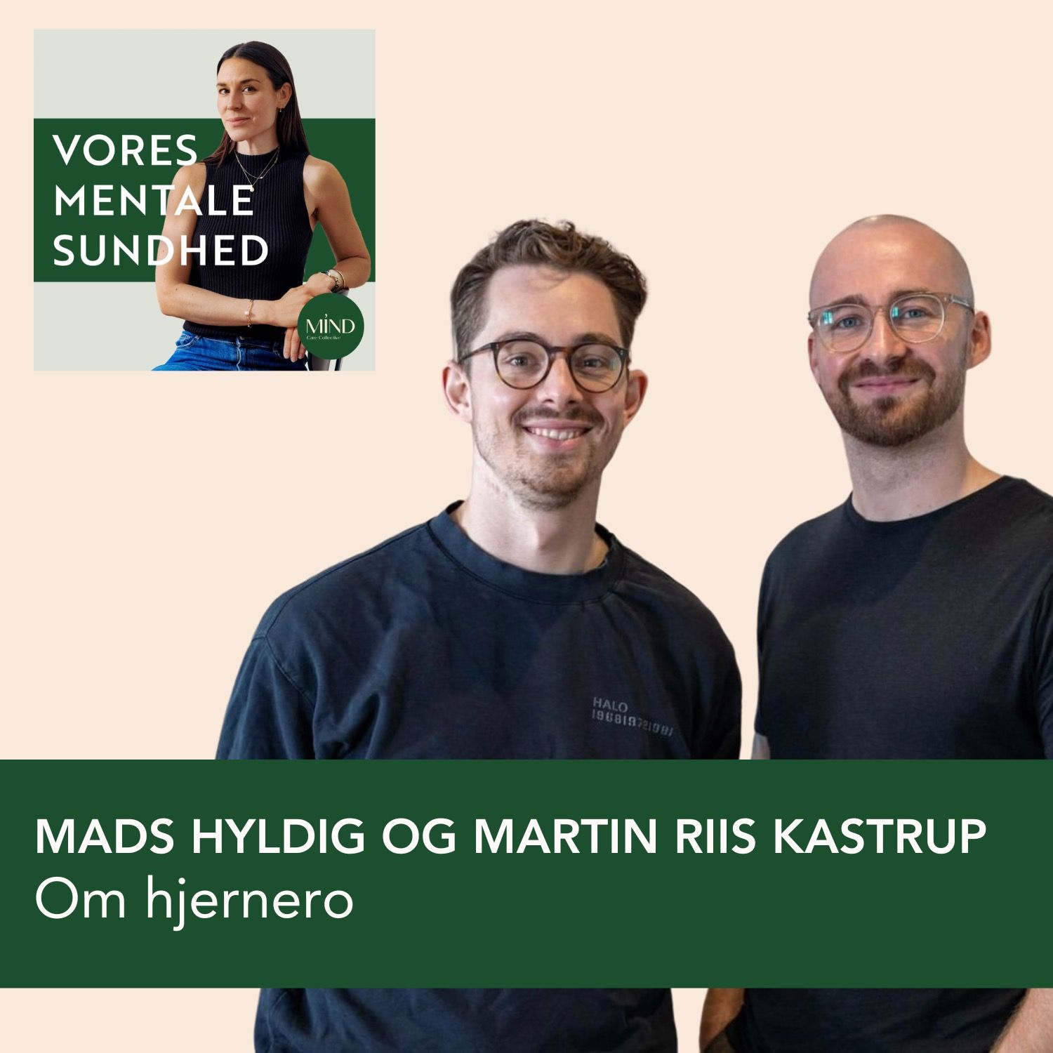 ⭐️ HAR DU HØRT: Mads og Martin fra HjerneRo om færre bekymringer, mindre tvivl, mere ro, glæde og performance