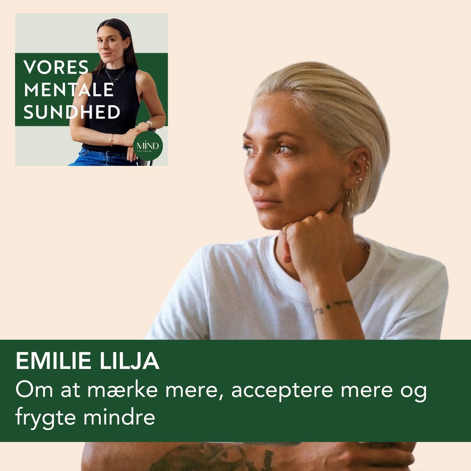 ☀️ HAR DU HØRT: Emilie Lilja om at mærke mere, acceptere mere og frygte mindre