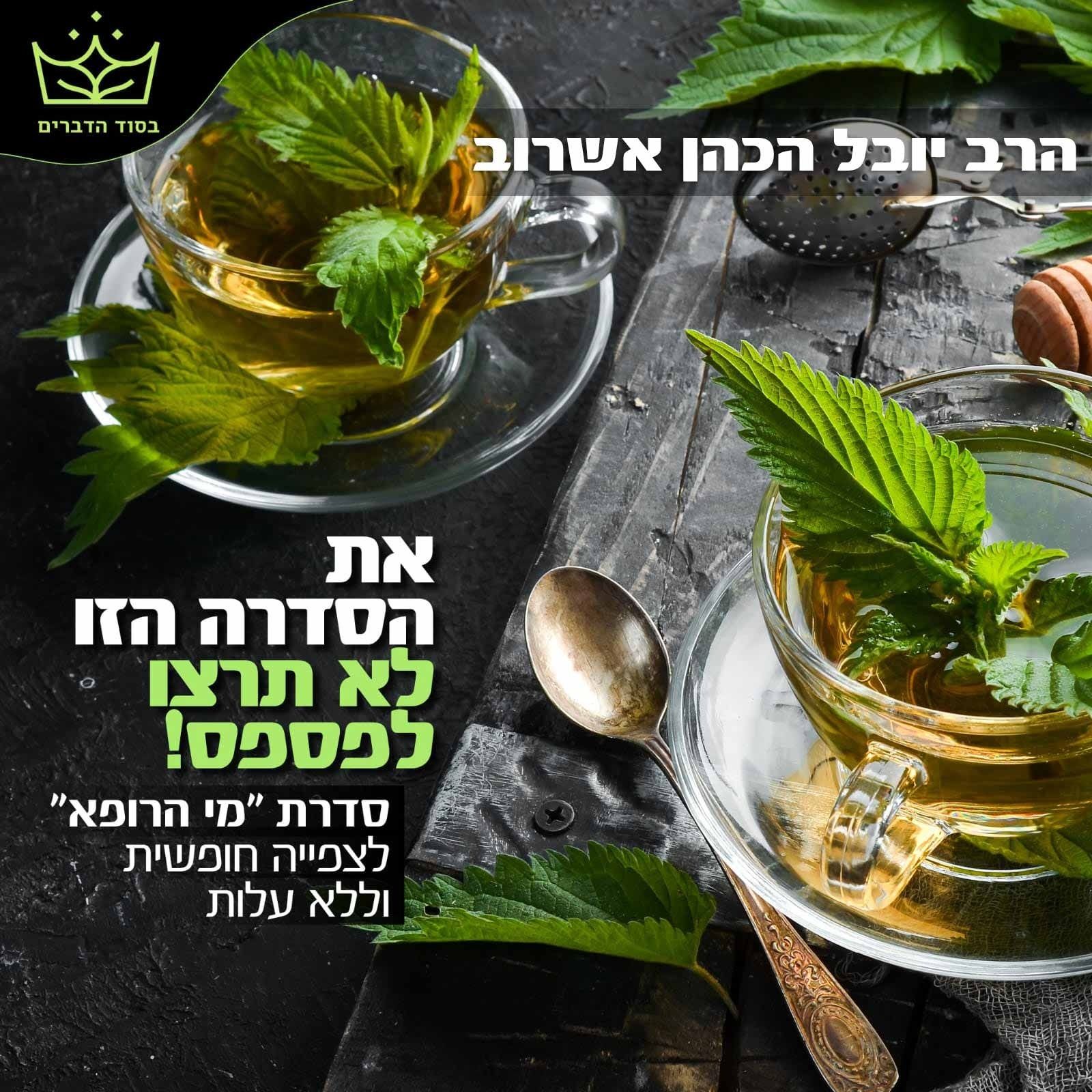 שיעור שני בסדנת מי הרופא - פתוח לכולם 💚
