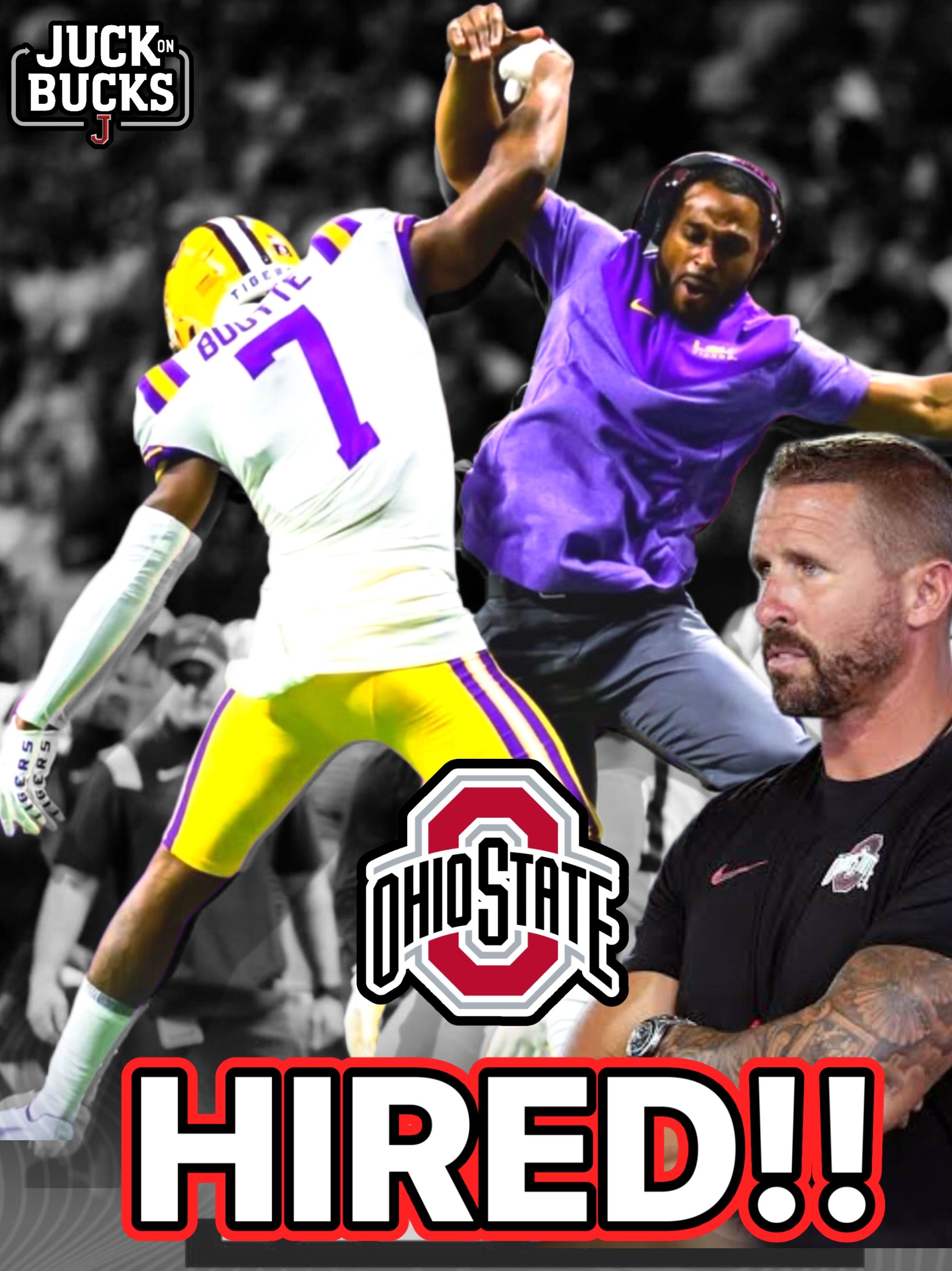 *HIRED* HARTLINE'S REPLACEMENT IS CORTEZ HANKTON FROM LSU episode artwork