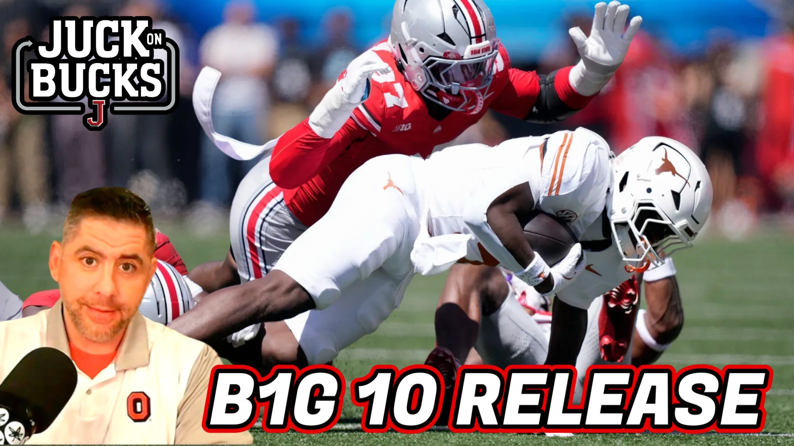 Save College football act review and BIG 10 times and networks drop. episode artwork
