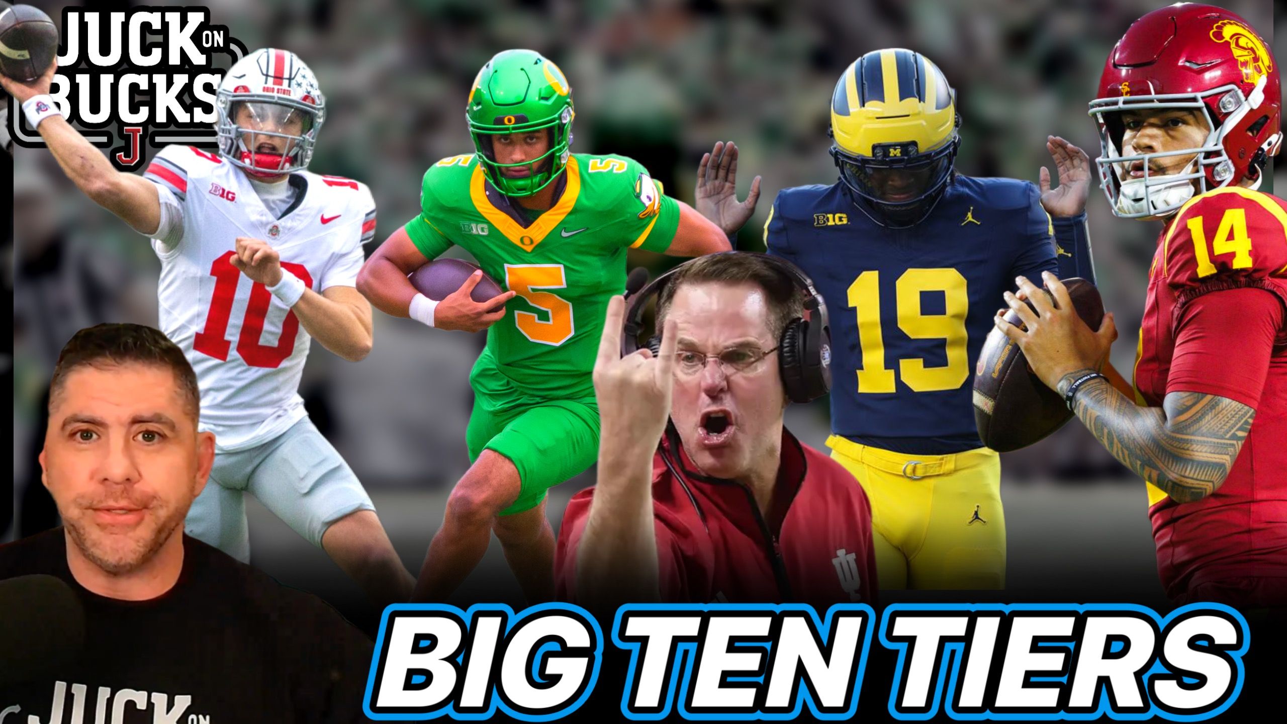B1G 10 Tiers in the toughest version of the league in history episode artwork