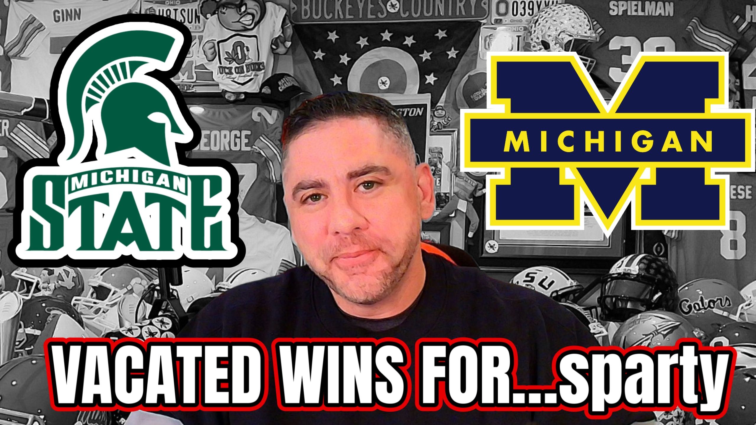 MICHIGAN STATE VACATES WINS! Including Stalions Central Michigan game. Commit watch episode artwork