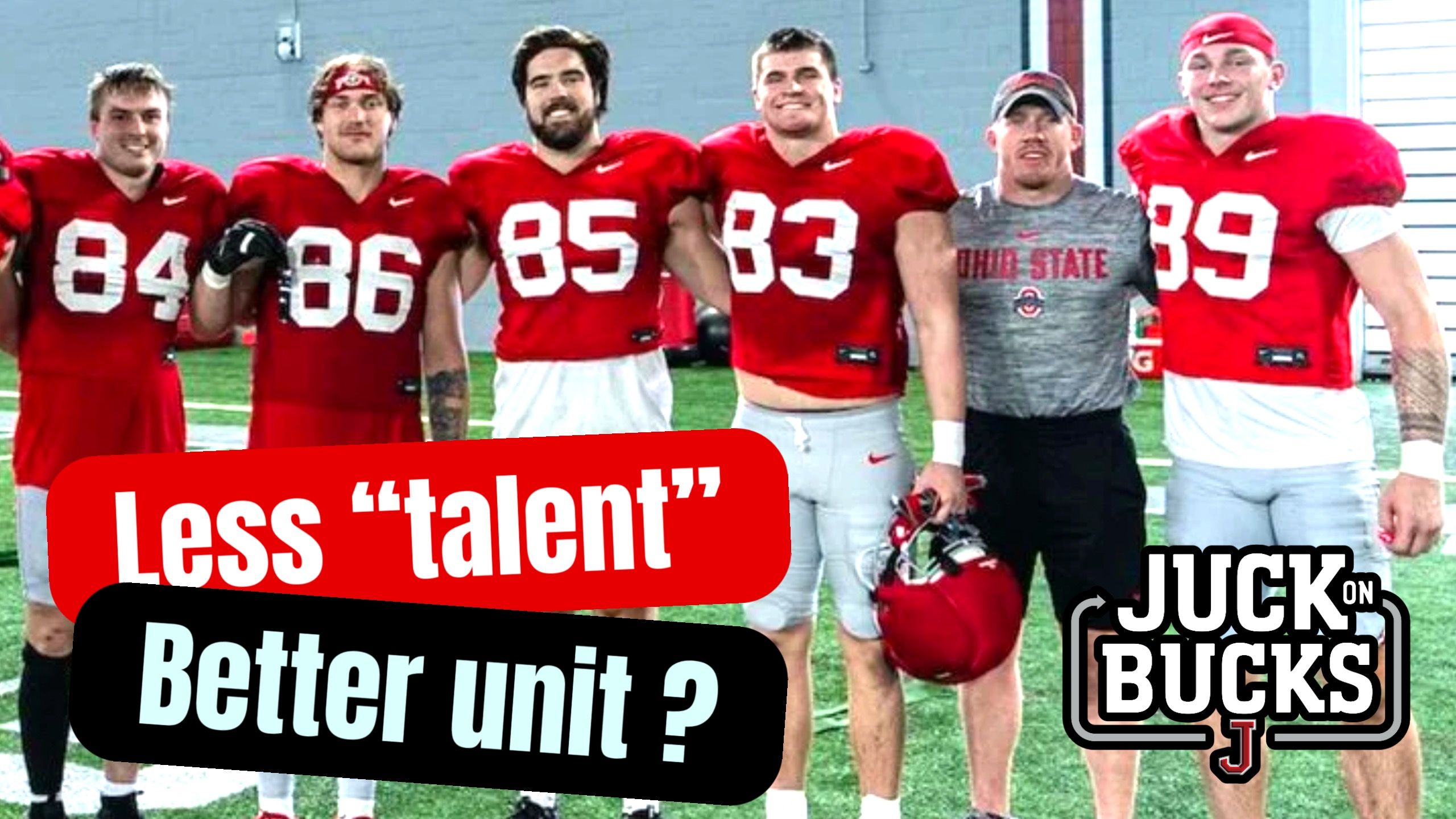Taking stock of the TE room after losing 2 top draft picks.