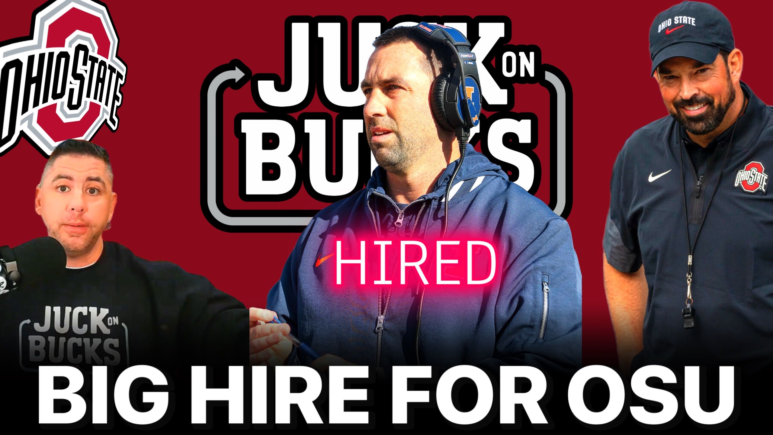 Finally! Ohio State steals a top special teams coach from Illinois! episode artwork