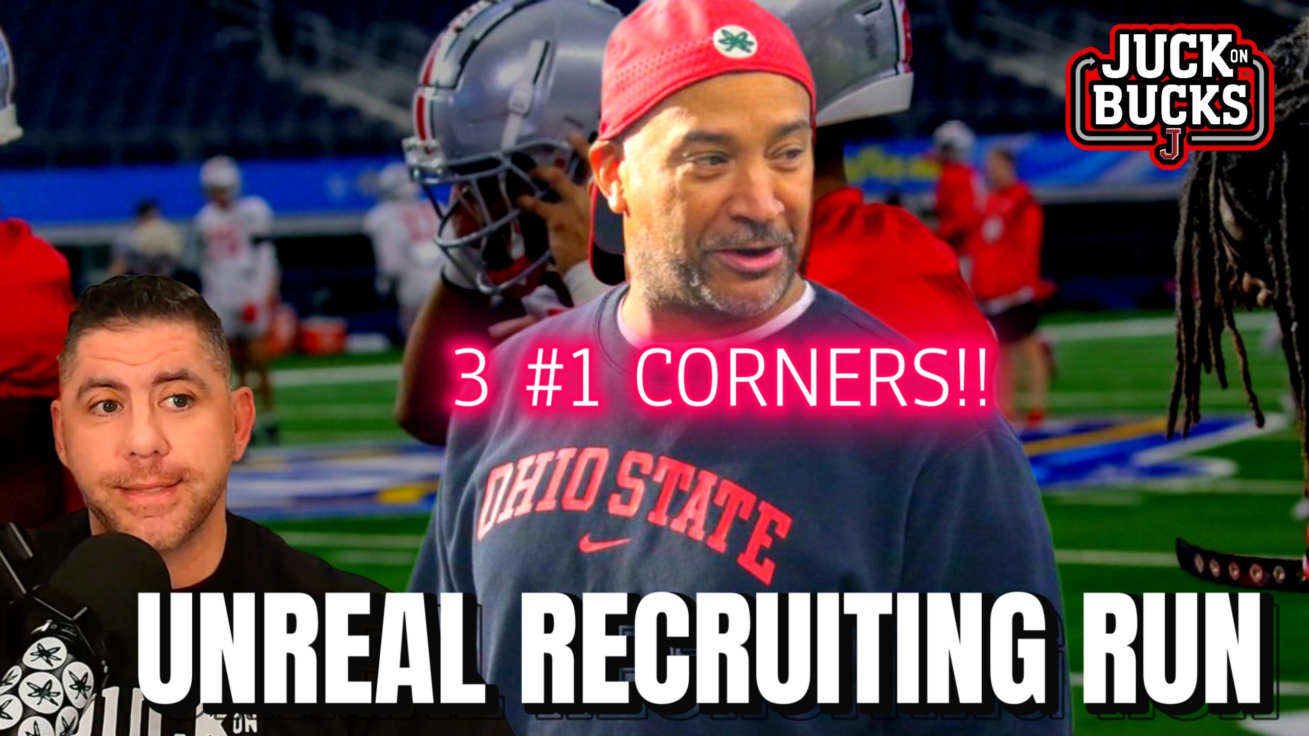The Juck on Bucks annual Ohio State coaches recruiting power ratings episode artwork