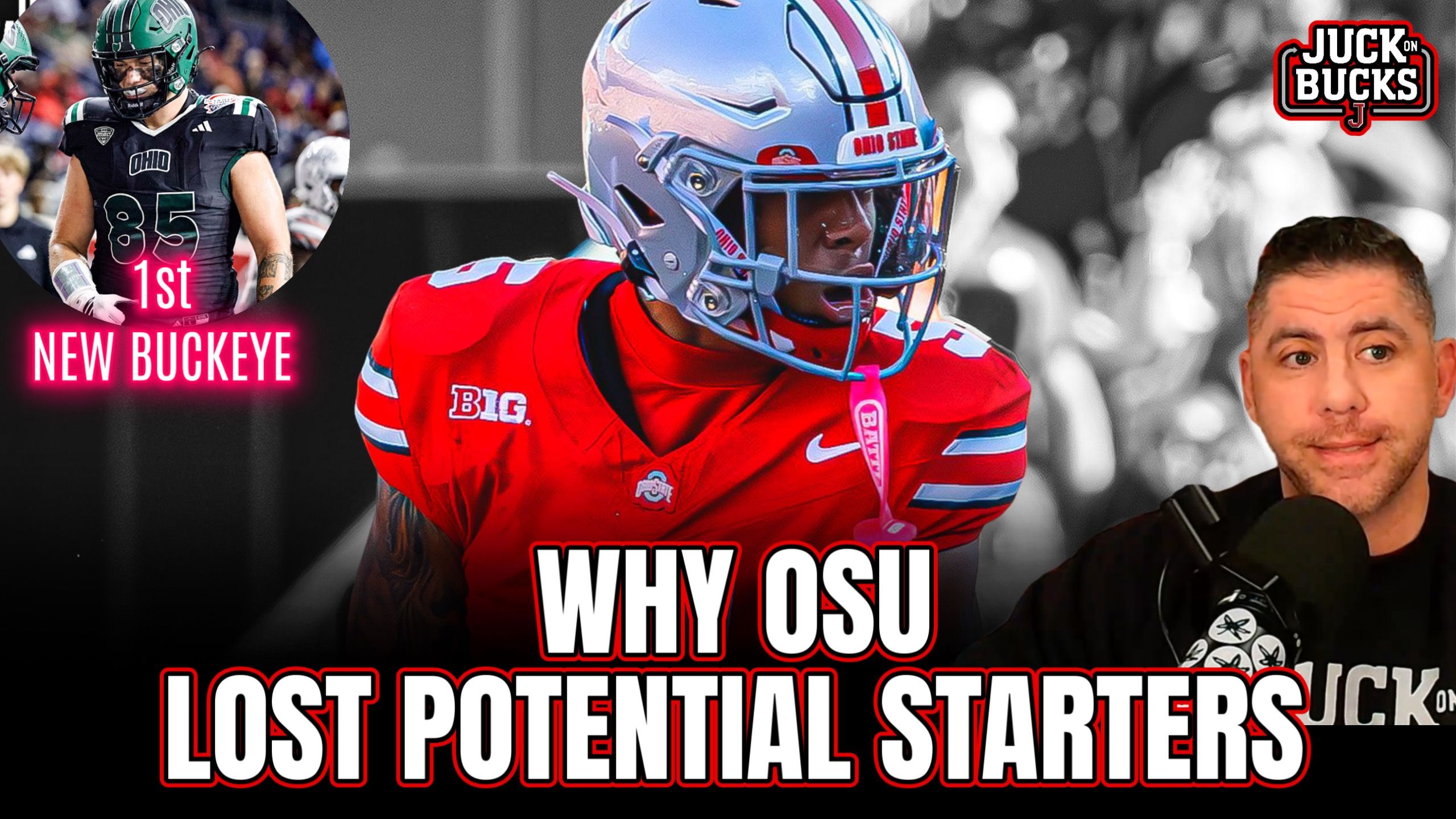 The reason players who could potentially start are leaving is pretty straightforward. NEW BUCKEYE episode artwork