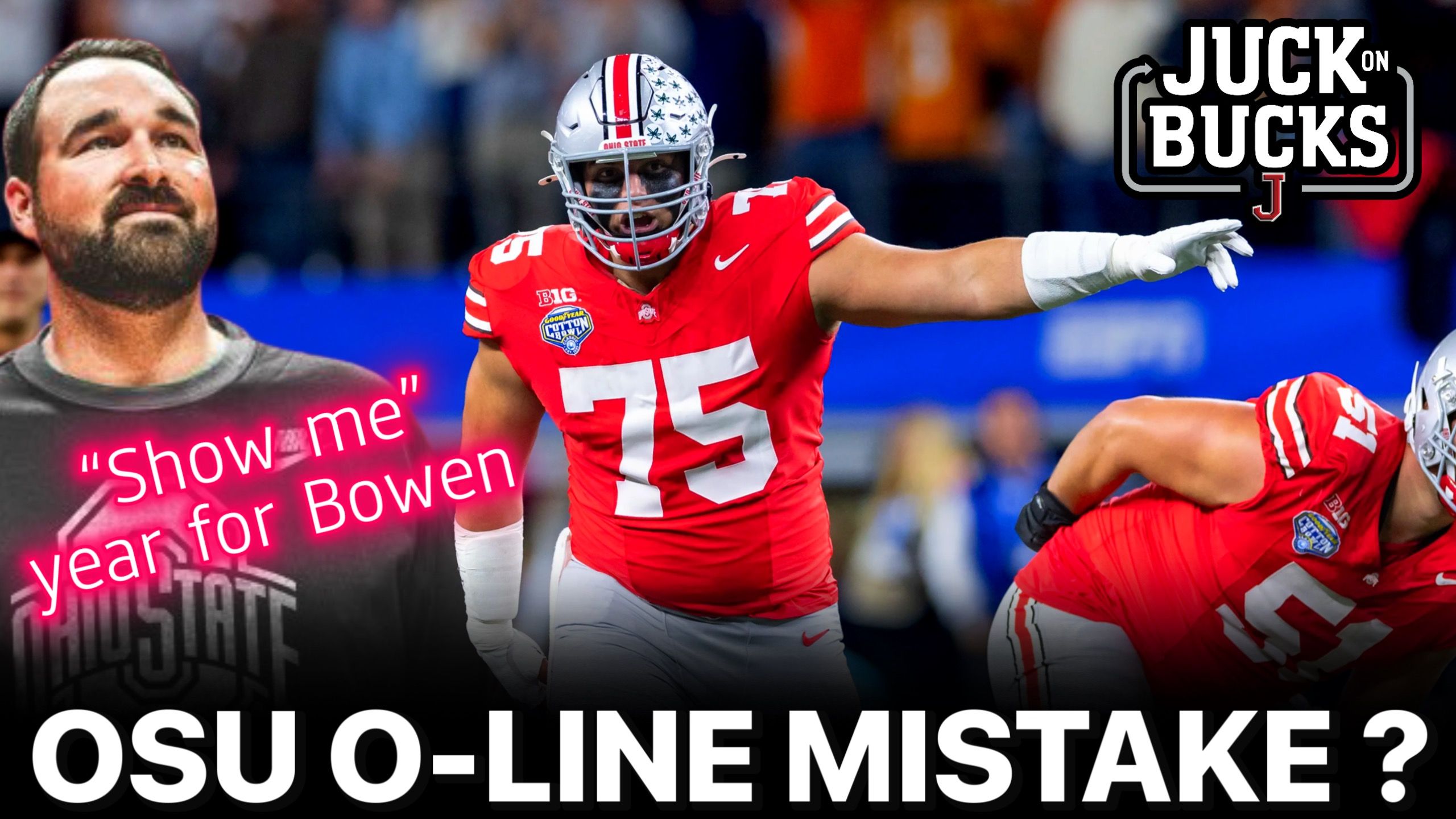 Ohio State's gamble on the O-Line and Arthur Smith's impact. episode artwork