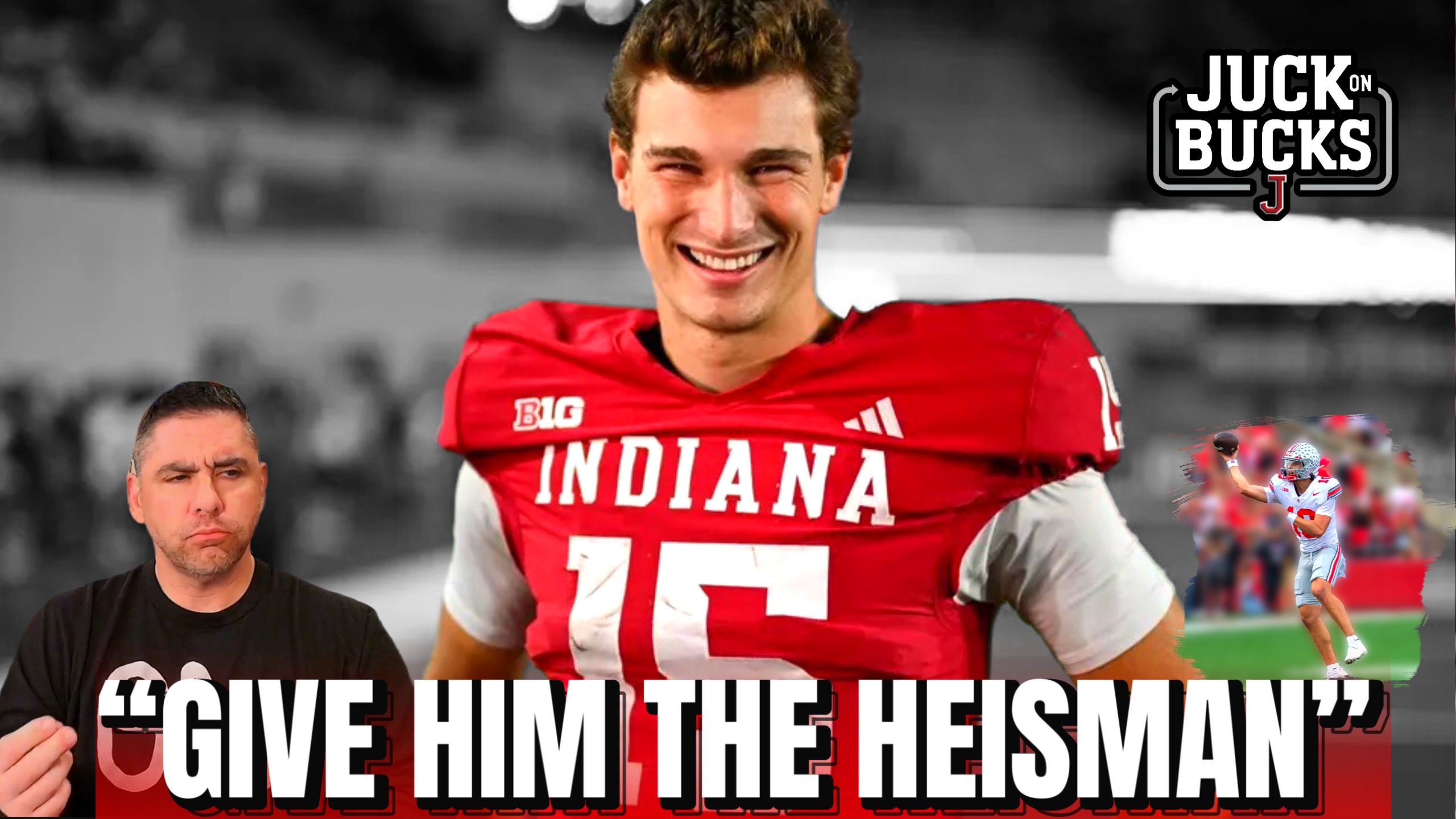 MEDIA CROWNS MENDOZA THE HEISMAN WINNER AS INDIANA'S FATAL FLAW IS EXPOSED episode artwork