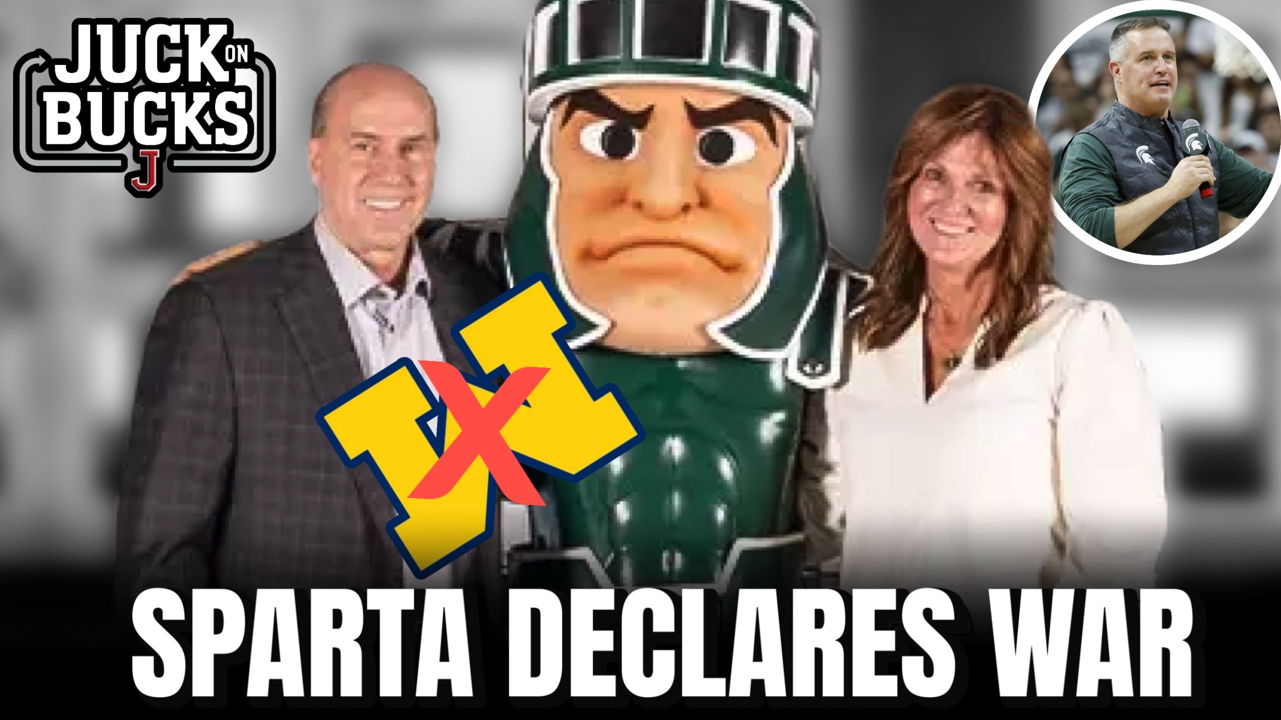 SPARTY TAKEOVER OF MICHIGAN! $400 MILLION DONATION FOR PAT FITGERALD episode artwork