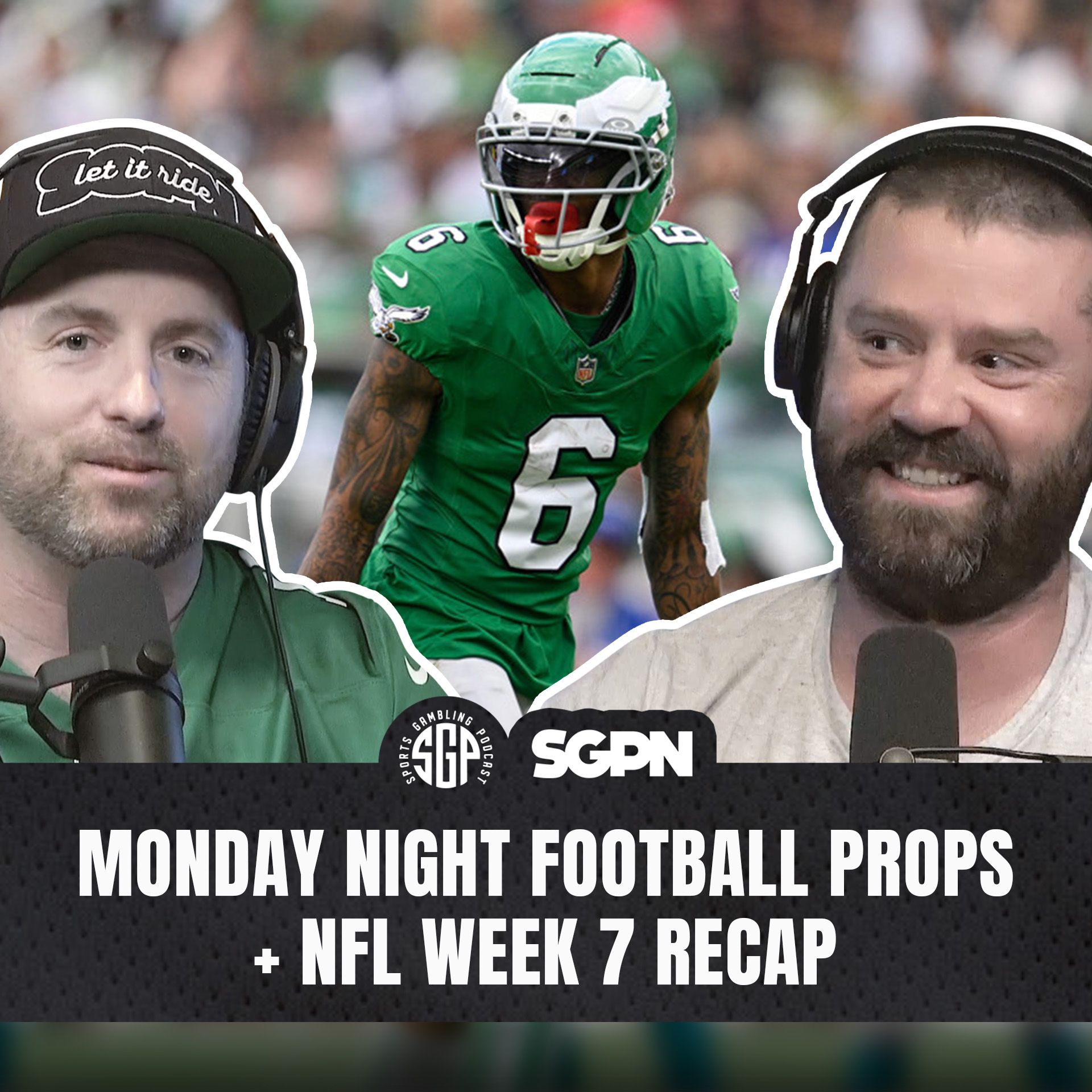 Monday Night Football Props + NFL Week 7 Recap | Sports Gambling Podcast (Ep. 2712)