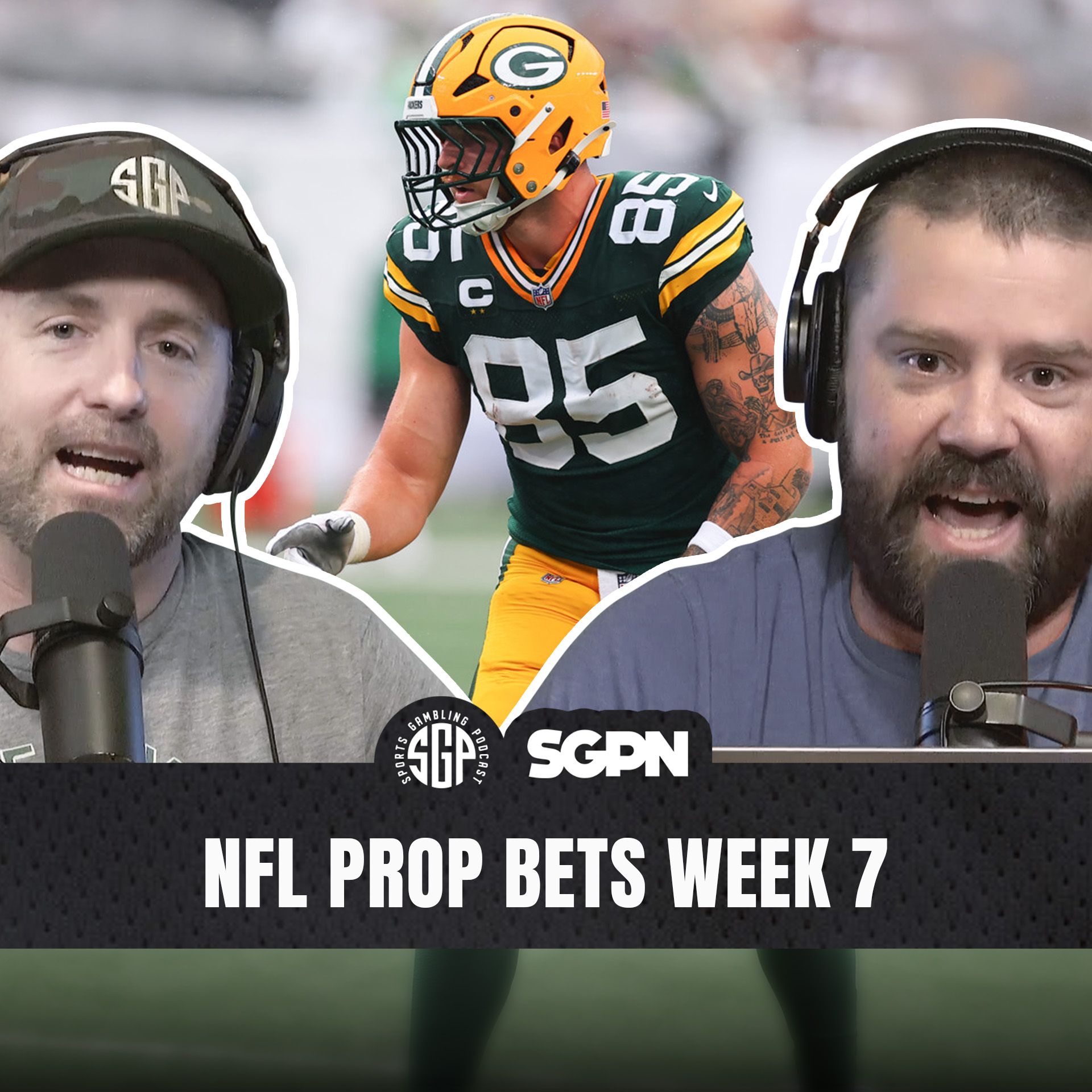 NFL Prop Bets Week 7 | Sports Gambling Podcast (Ep. 2711)