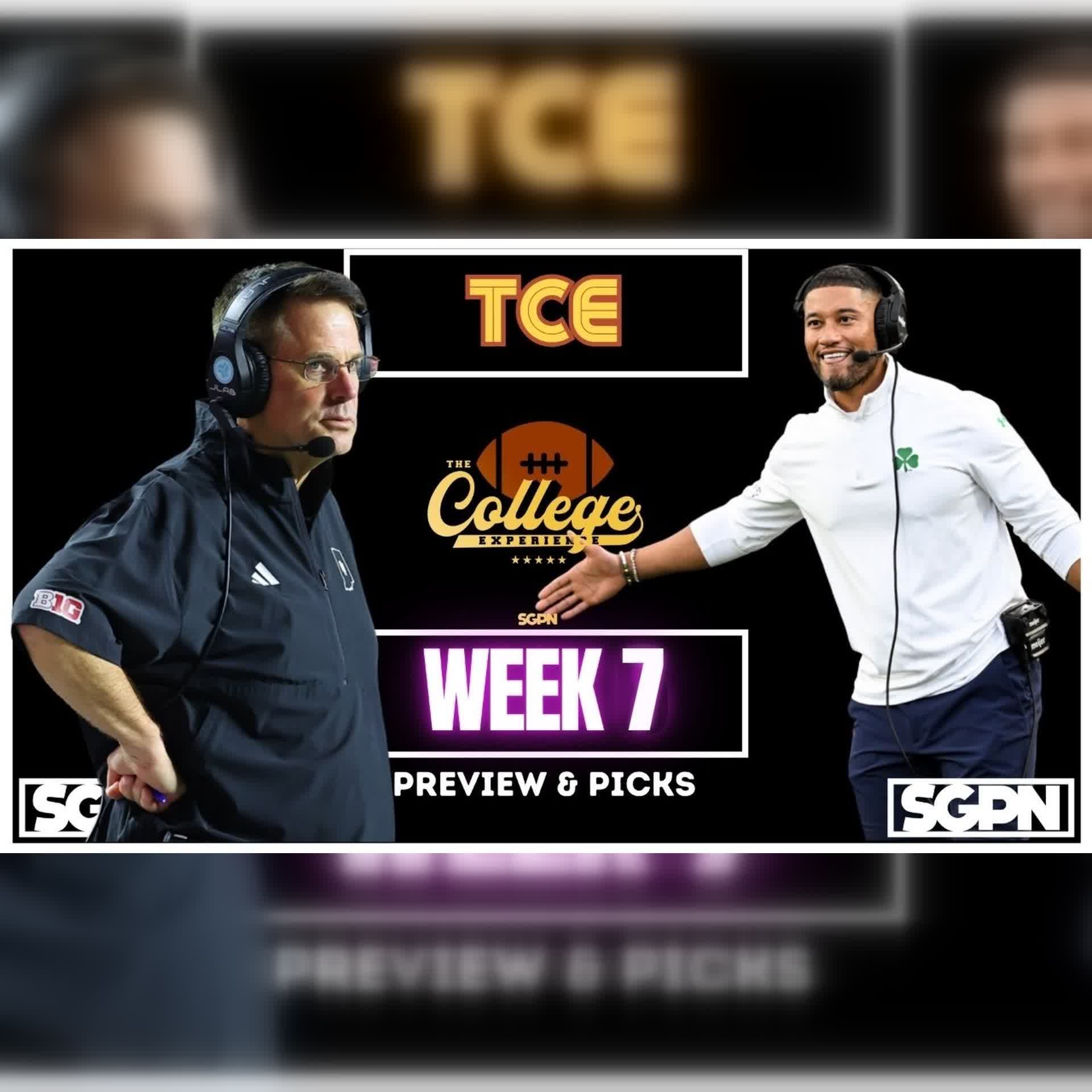 College Football Week 7 Preview & Picks | The College Football Experience (Ep. 3187) episode artwork