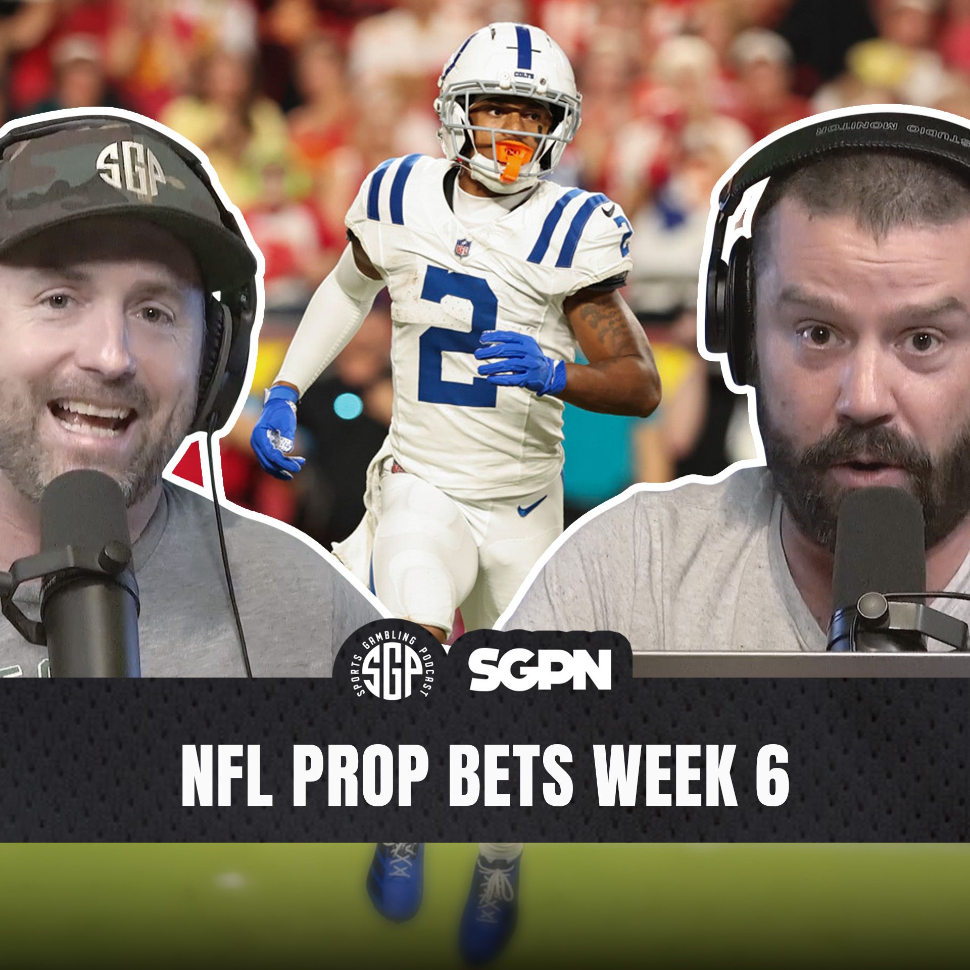 NFL Prop Bets Week 6 | Sports Gambling Podcast (Ep. 2706)