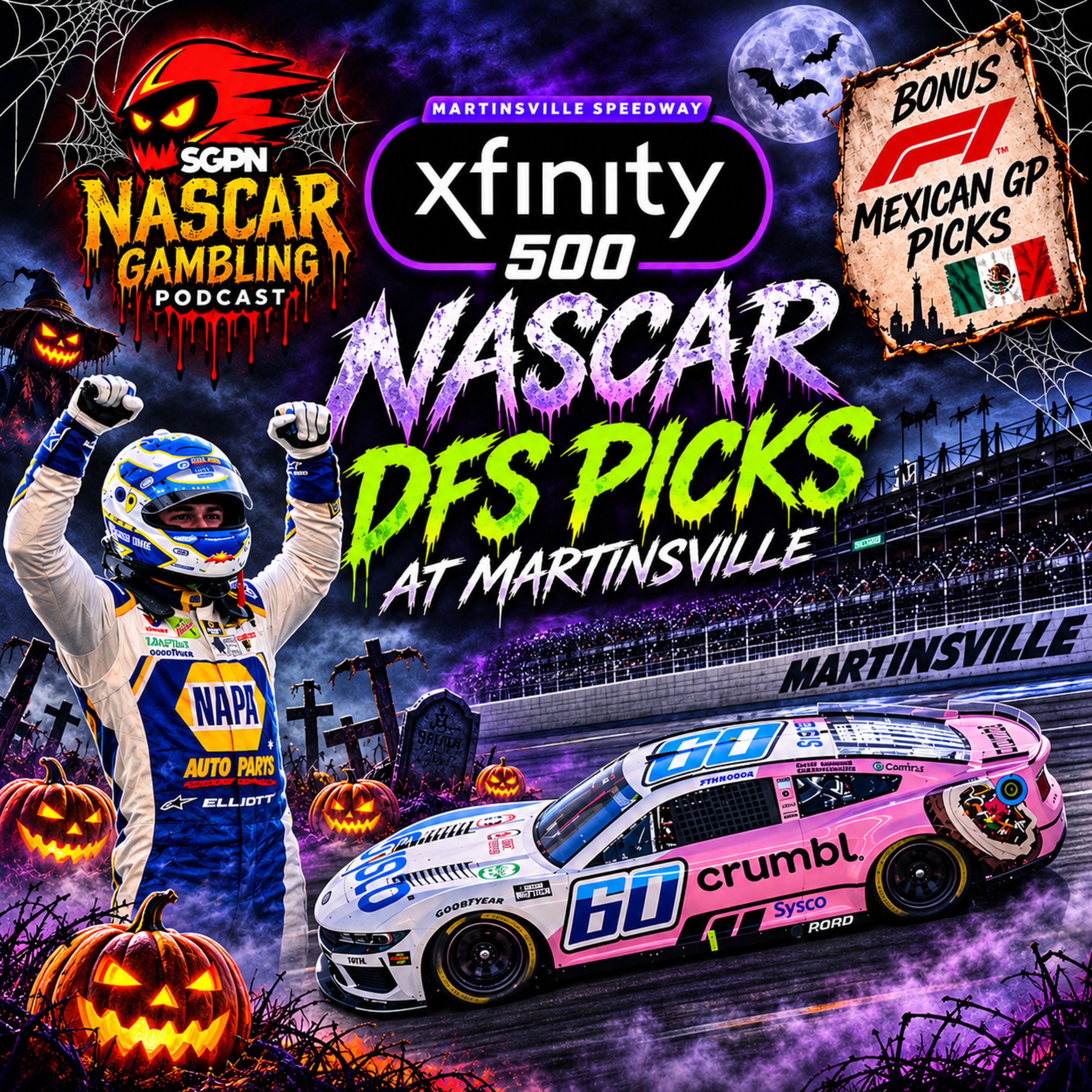 Xfinity 500 DFS Picks 2026 | NASCAR Gambling Podcast (Ep. 894)