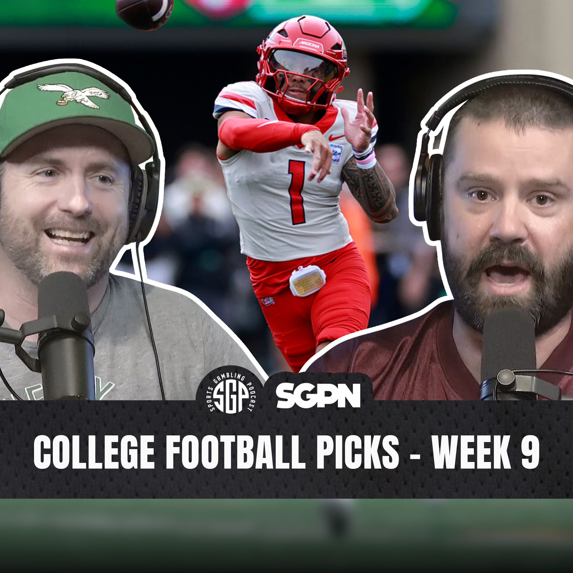 College Football Picks Week 9 | Sports Gambling Podcast (Ep. 2714)