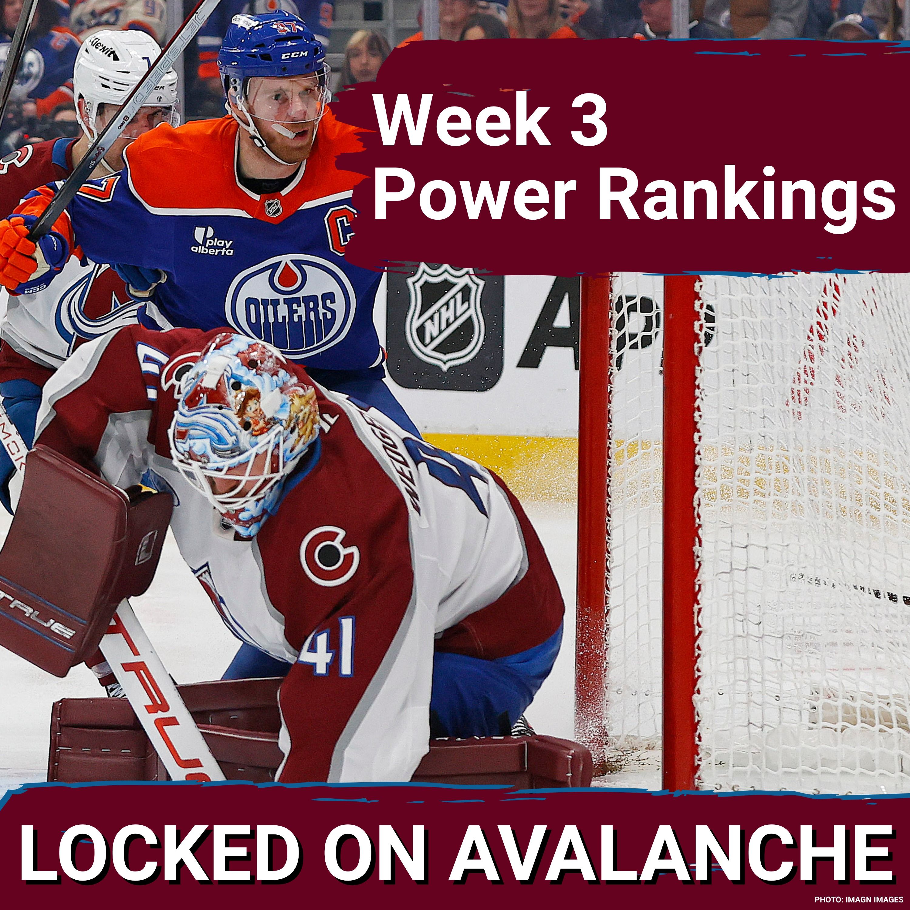 Week 3 NHL Power Rankings