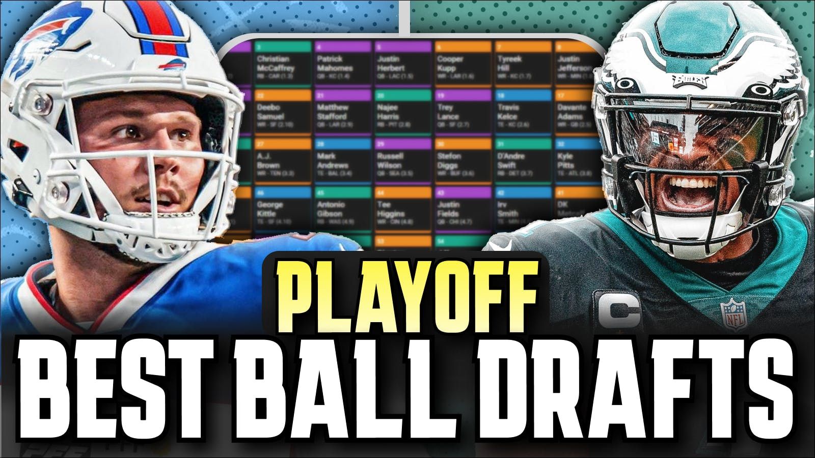 NFL Playoff Best Ball Explainer & Strategy
