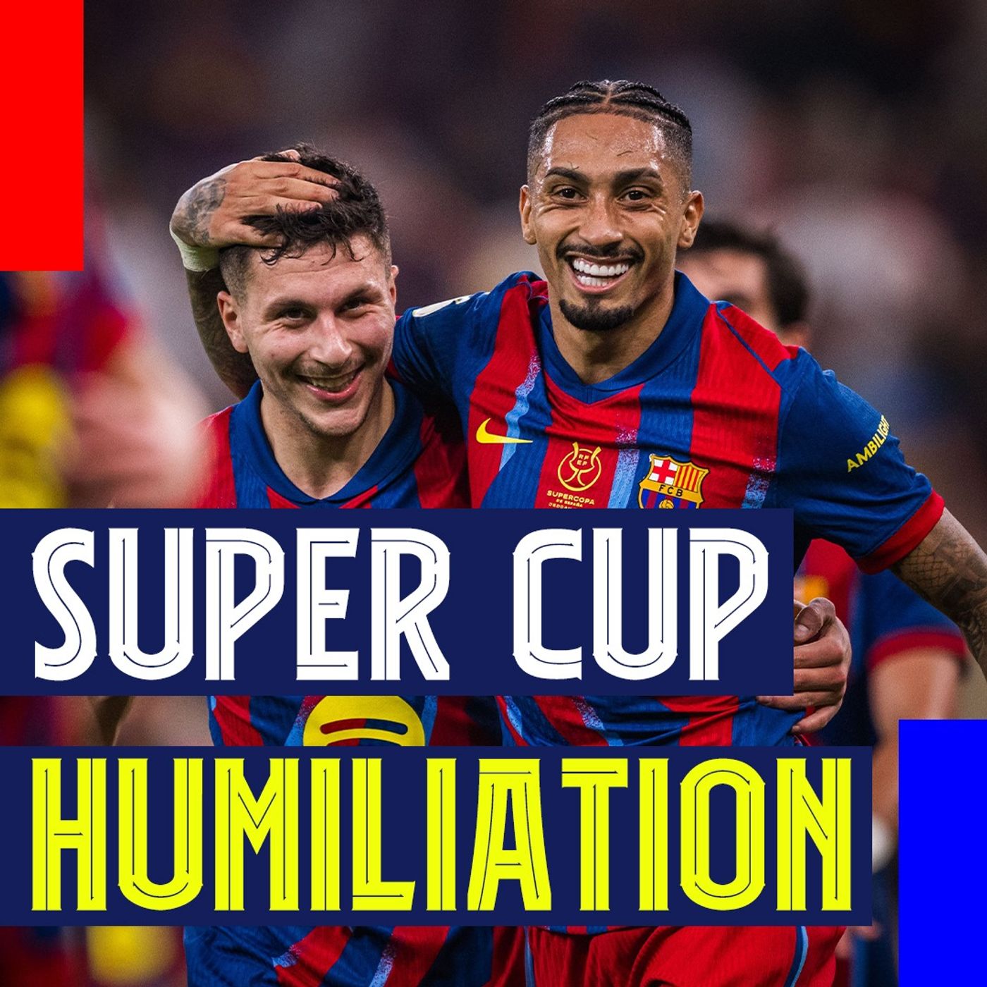 Barcelona, Roony and Raphinha humiliate Athletic Club and 5 Headlines from 5-0 Spanish Super Cup Win