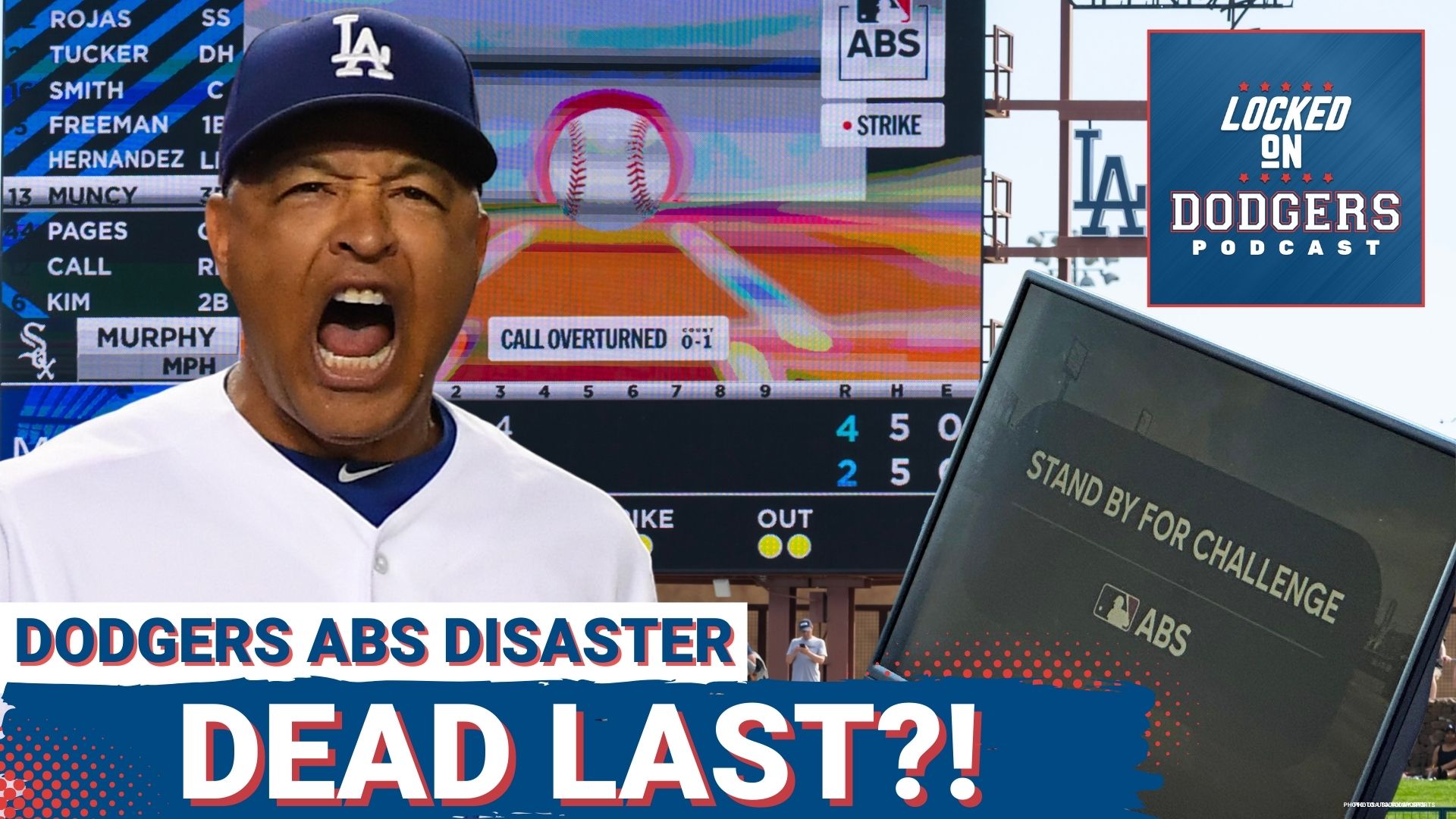 ALARMING: Los Angeles Dodgers DEAD LAST in ABS Challenges | Gavin Stone SHOULDER SETBACK