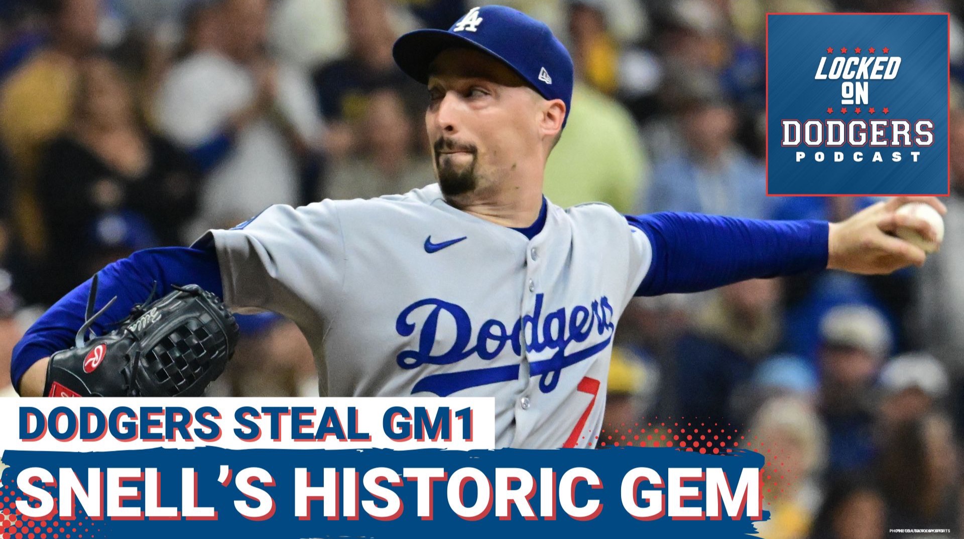 UNSTOPPABLE: Blake Snell's MASTERCLASS Stuns Milwaukee Brewers | Can LA's Offense EXPLODE in Game 2?