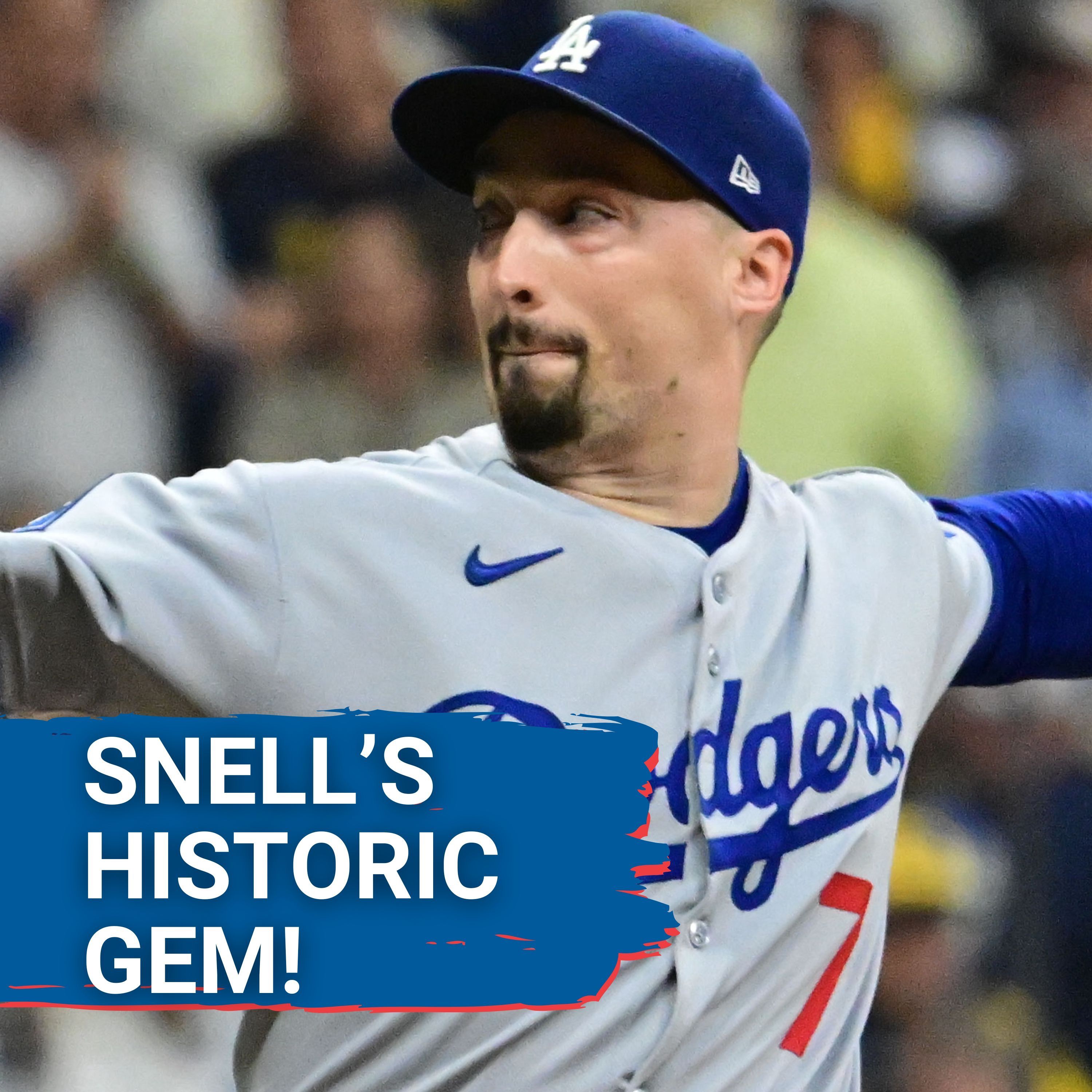 UNSTOPPABLE: Blake Snell's MASTERCLASS Stuns Milwaukee Brewers | Can LA's Offense EXPLODE in Game 2?