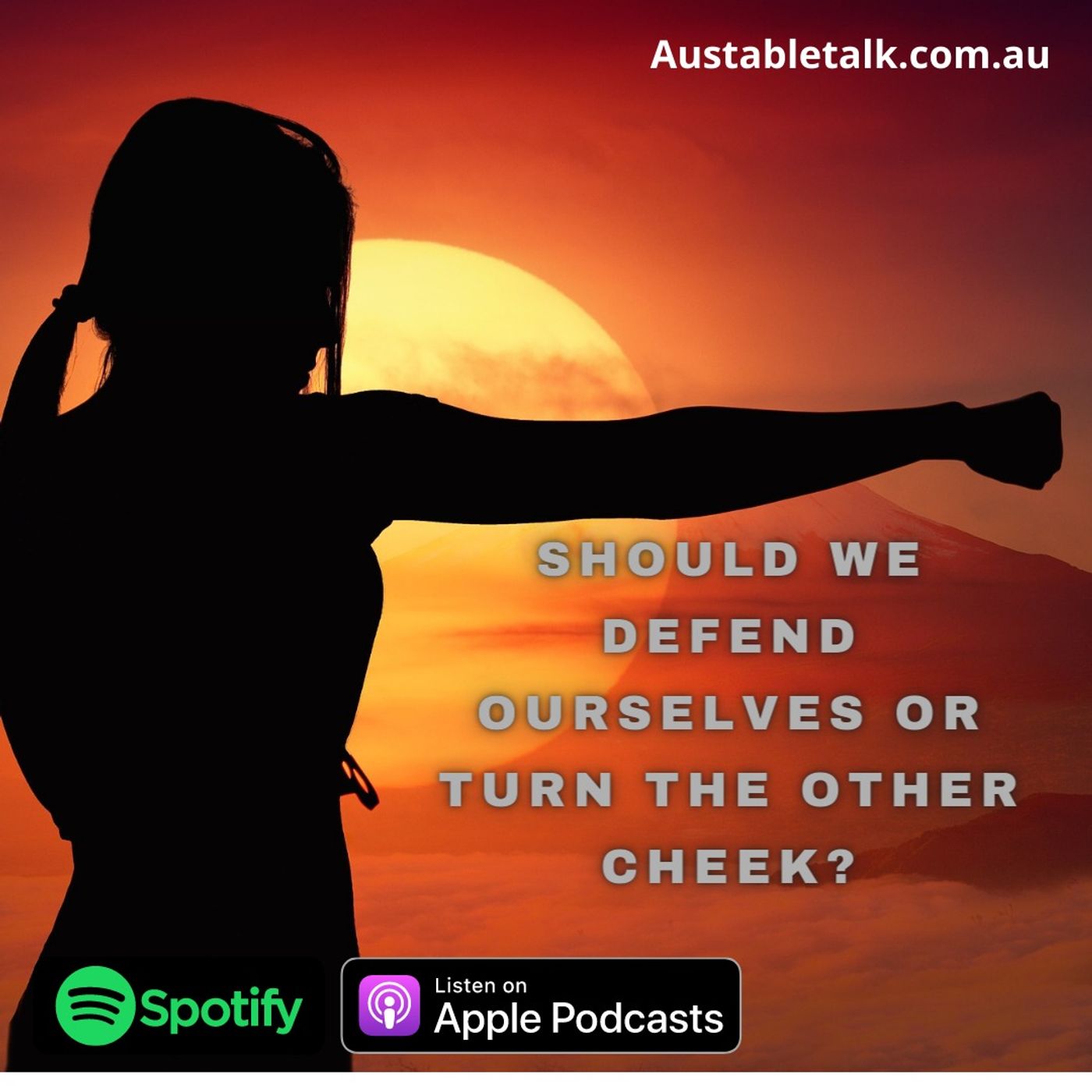 Should we defend ourselves or turn the other cheek?