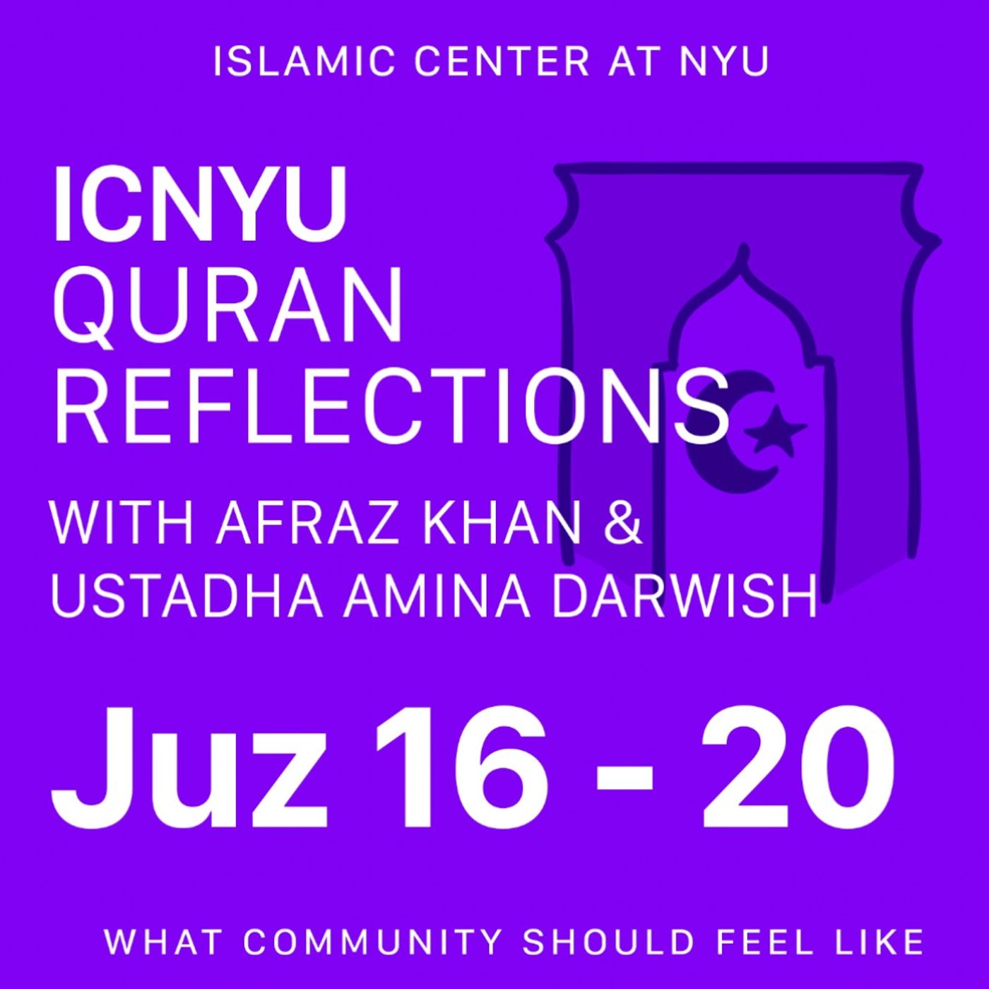 Juz 16 - 20 | Quran Reflections with Afraz Khan and Ustadha Amina Darwish