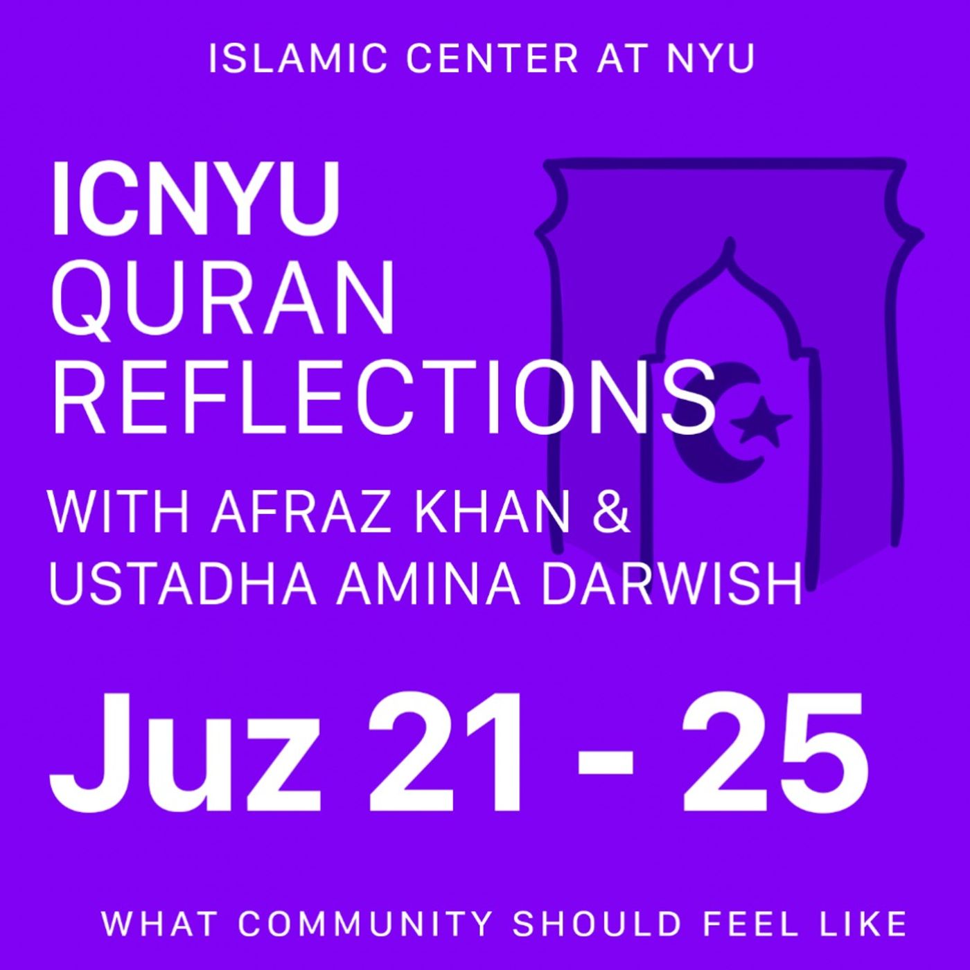 Juz 21 - 25 | Quran Reflections with Afraz Khan and Ustadha Amina Darwish