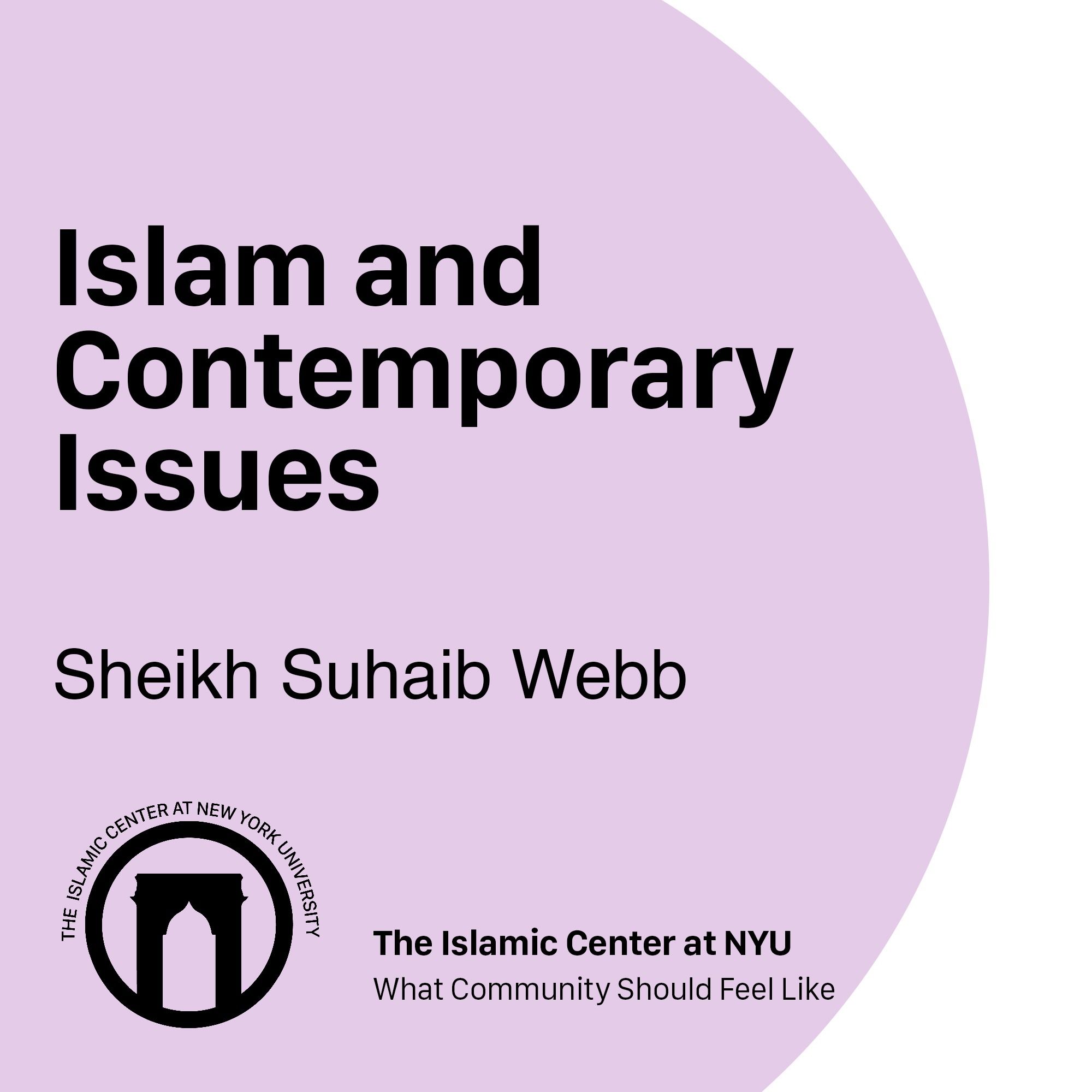 Abortion | Islam and Contemporary Issues with Sheikh Suhaib Webb