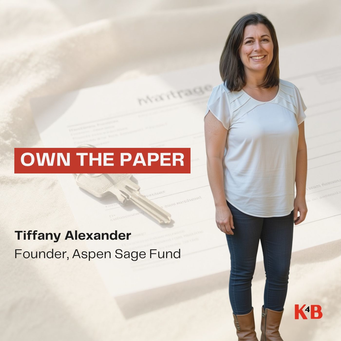 Real Estate Paper: Buy the Debt, Skip the Tenants | Tiffany Alexander episode artwork
