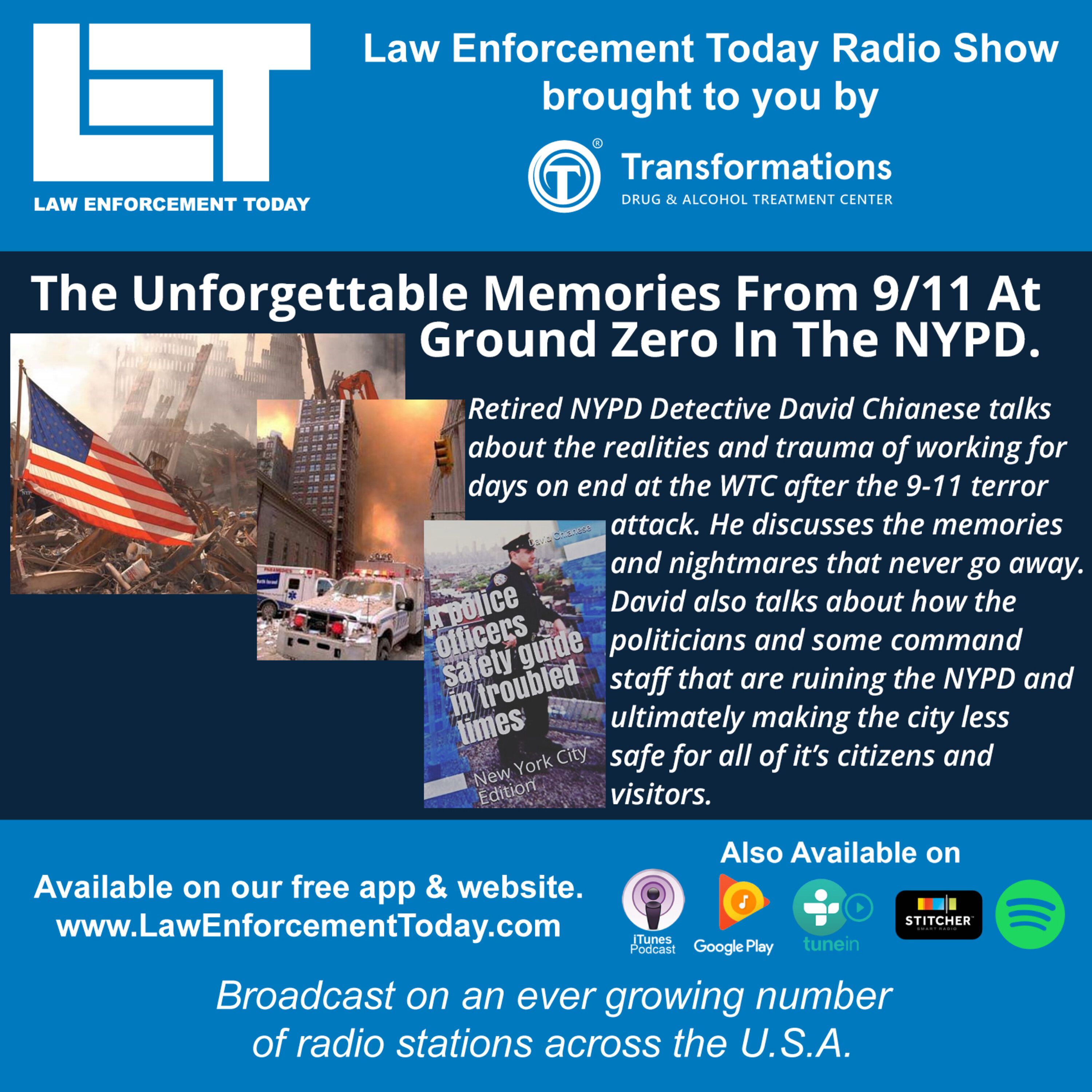 NYC Police Officer At Ground