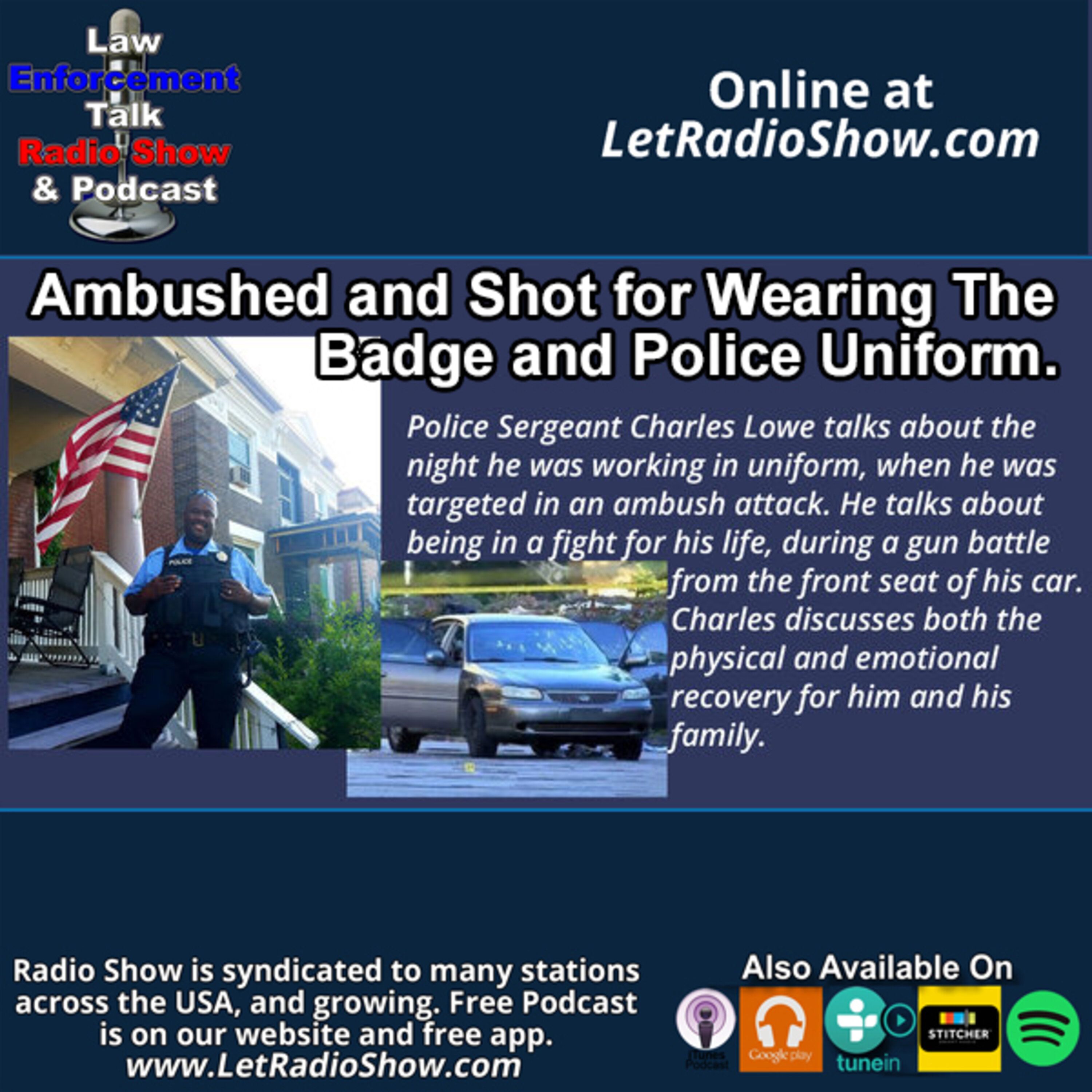 Police Shot In Ambush. Fight To Survive Police Shot In Ambush. Fight To Survive
