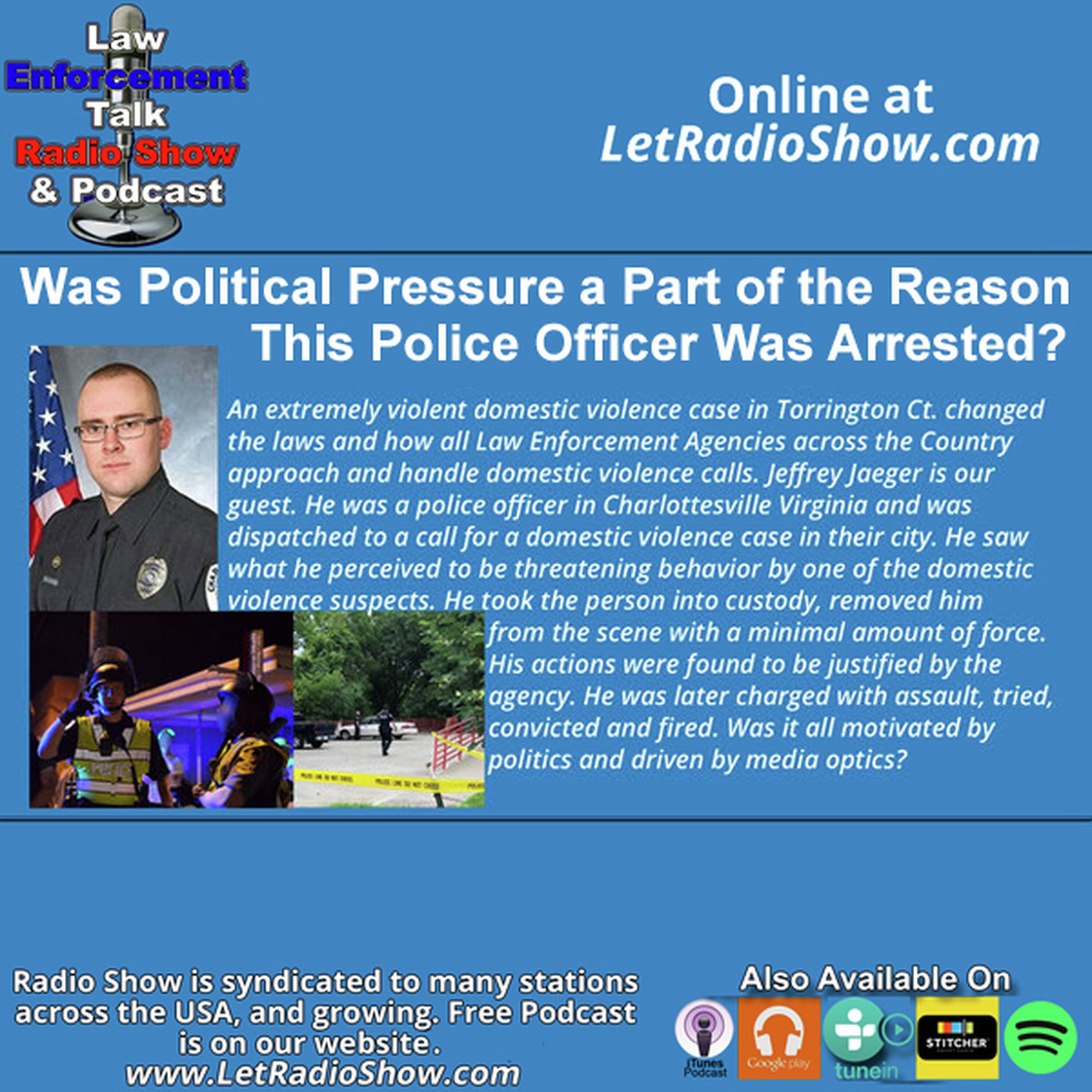 Was Political Pressure a Part of the Reason Was Political Pressure a Part of the Reason