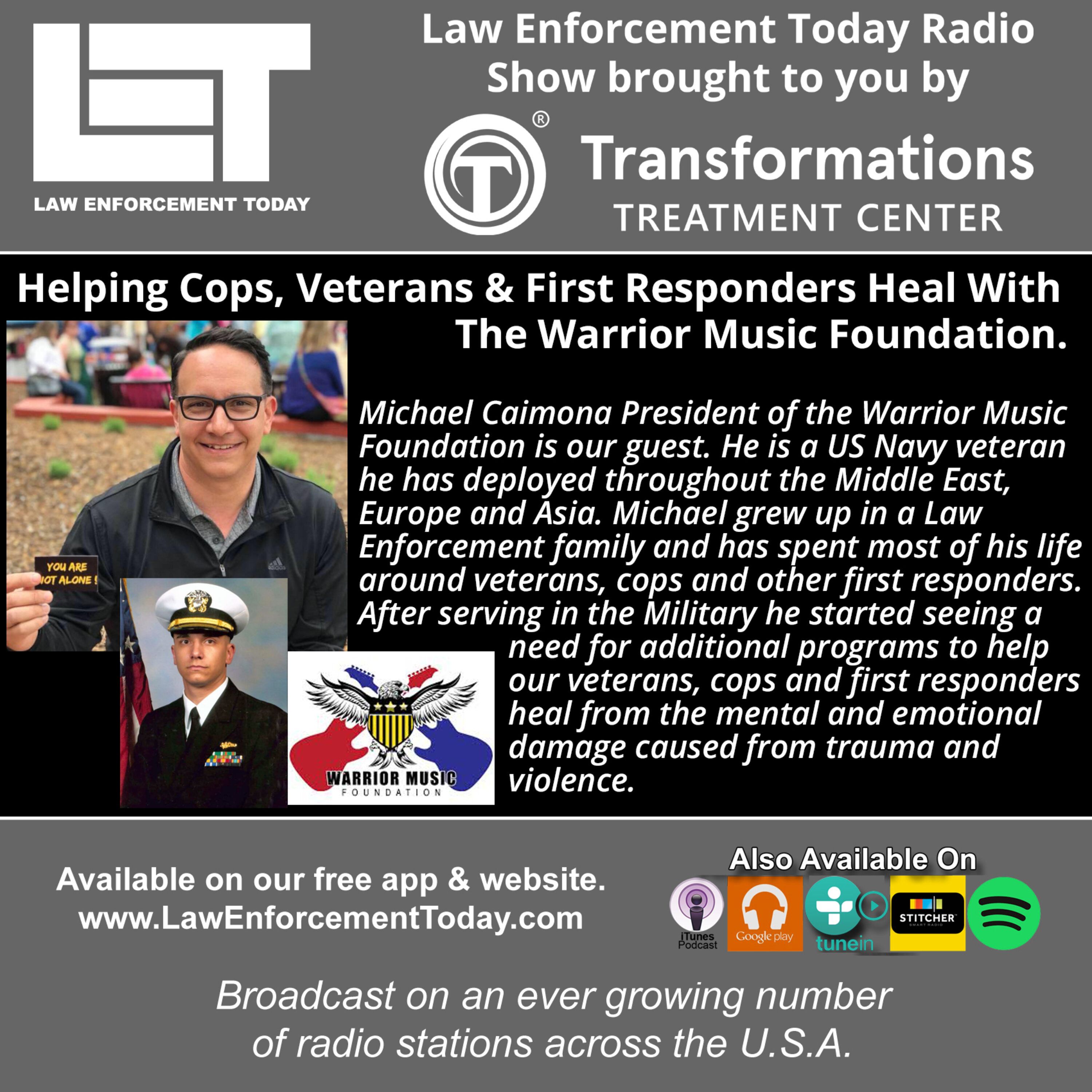 Music, Healing for Police Officers, Veterans and First Responders?