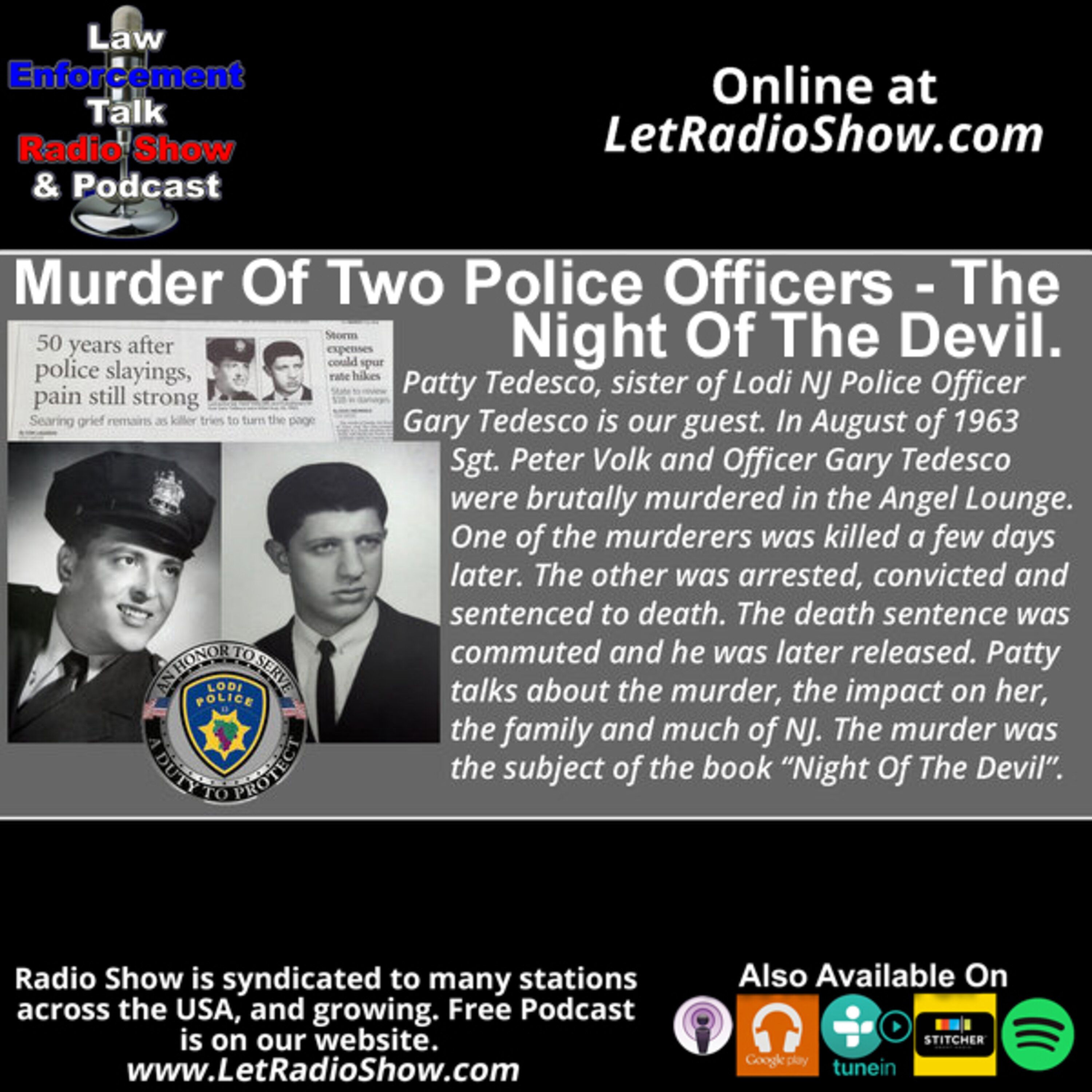 Murder Of Two Police Officers, The Night Of The Devil. Murder Of Two Police Officers, The Night Of The Devil.