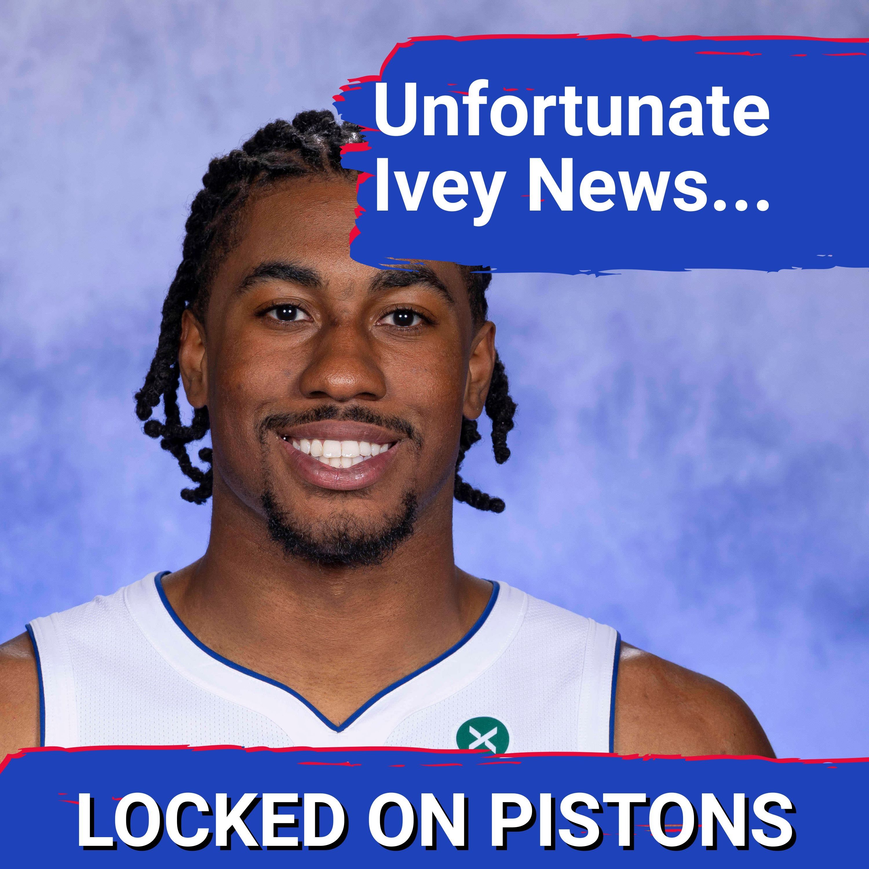 BREAKING: Jaden Ivey's SHOCKING Injury Setback | Can the Detroit Pistons OVERCOME This Devastating Loss?