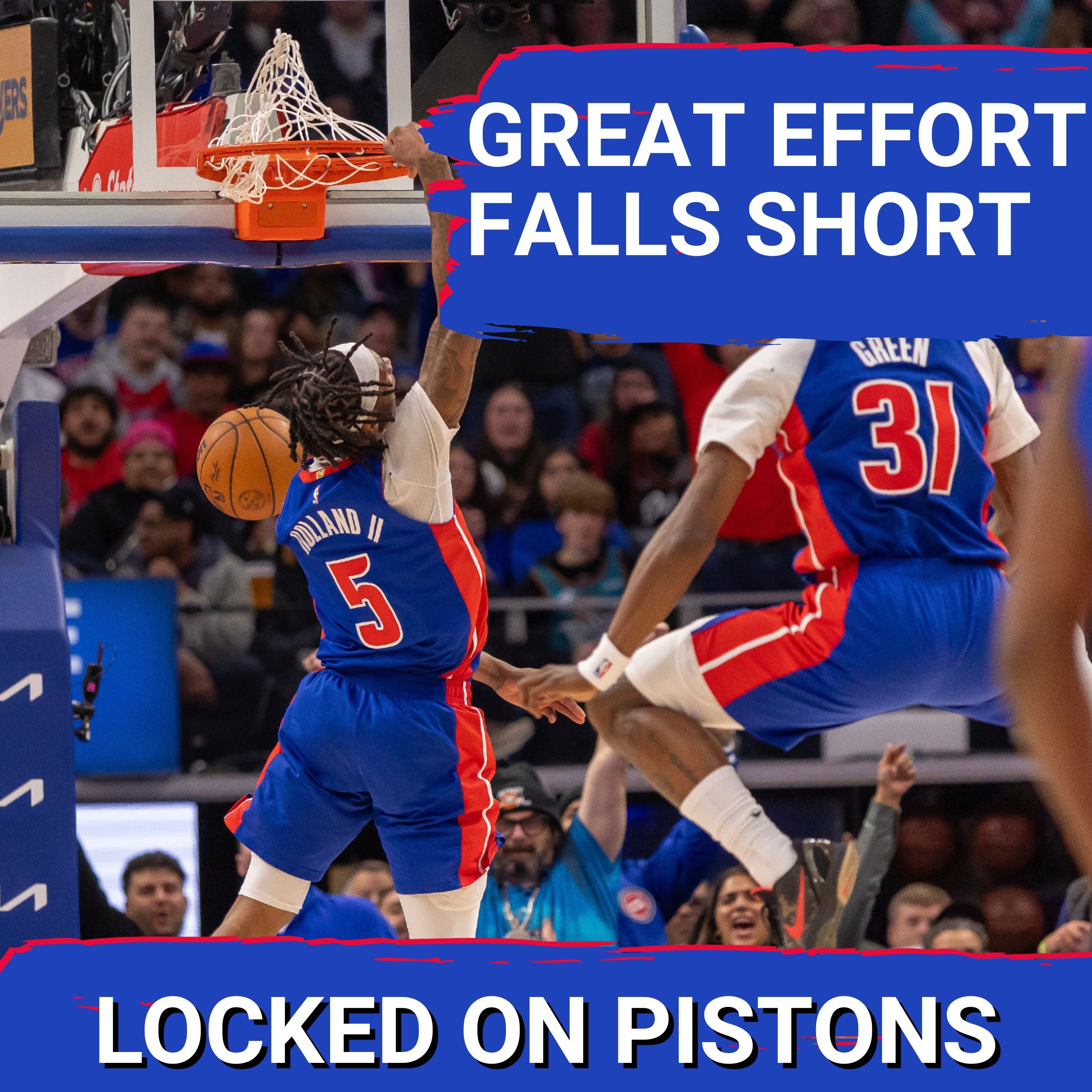 GUTSY: Detroit Pistons, minus Cade Cunningham, FIGHT for upset but Collapse in Clippers Loss