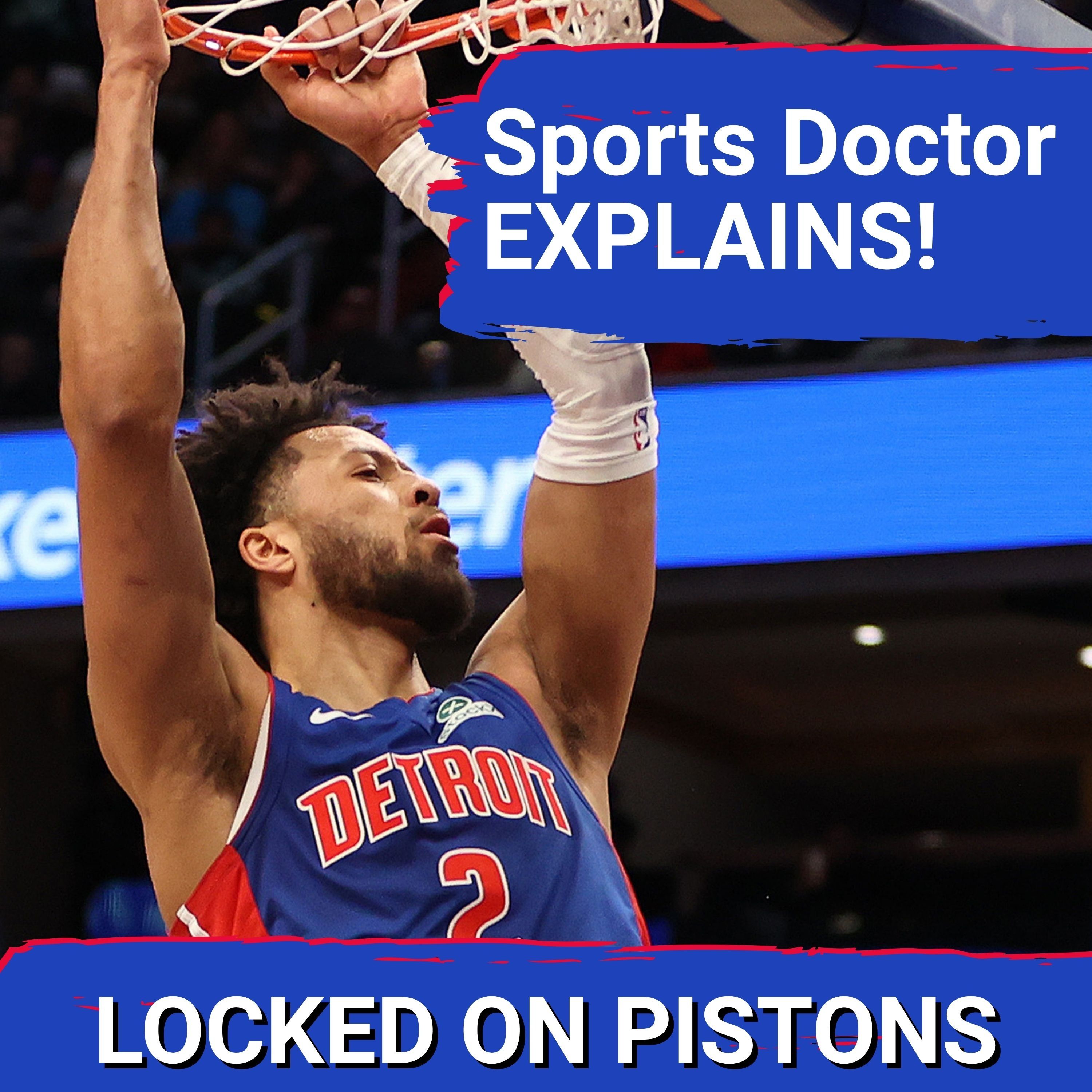 Sports Doctor Brian Sutterer EXPLAINS Cade Cunningham's Injury! | Pistons Blow Out Wizards!