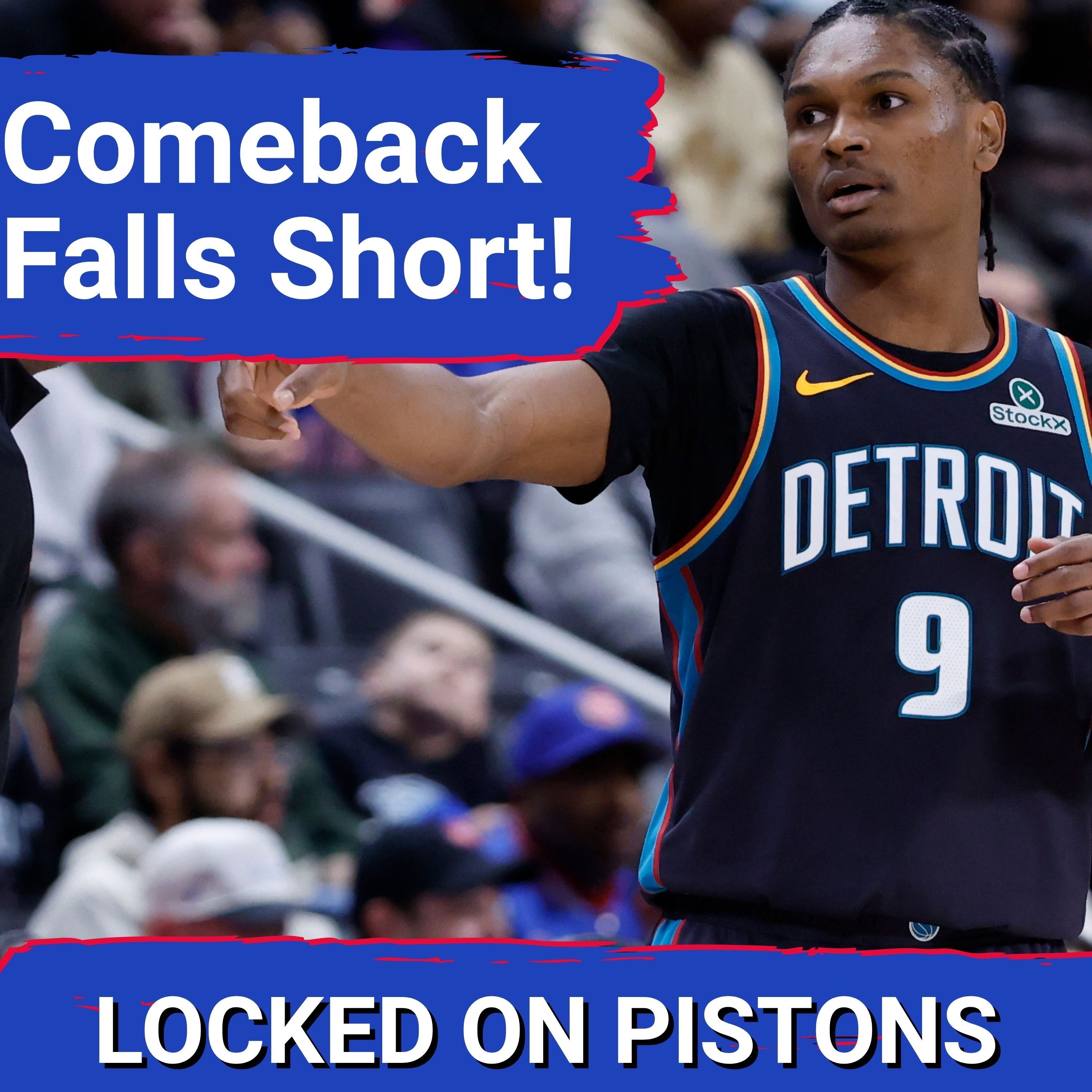 Jalen Duren, Ausar Thompson Lead Pistons Comeback, But Fall Just Short to the Atlanta Hawks in Overtime130-129