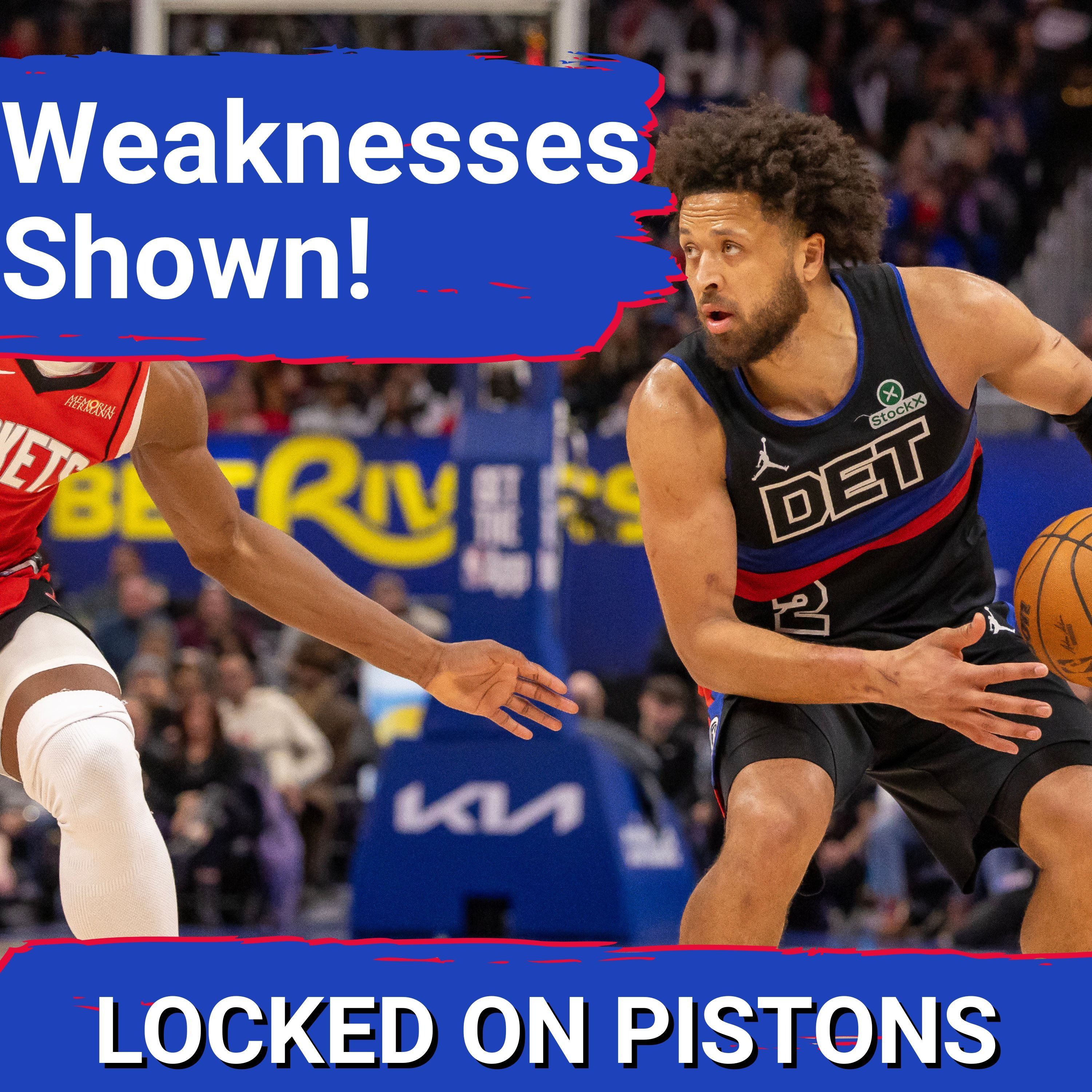 Detroit Pistons' Offense COLLAPSES as Houston Rockets Blitz Cade Cunningham! |