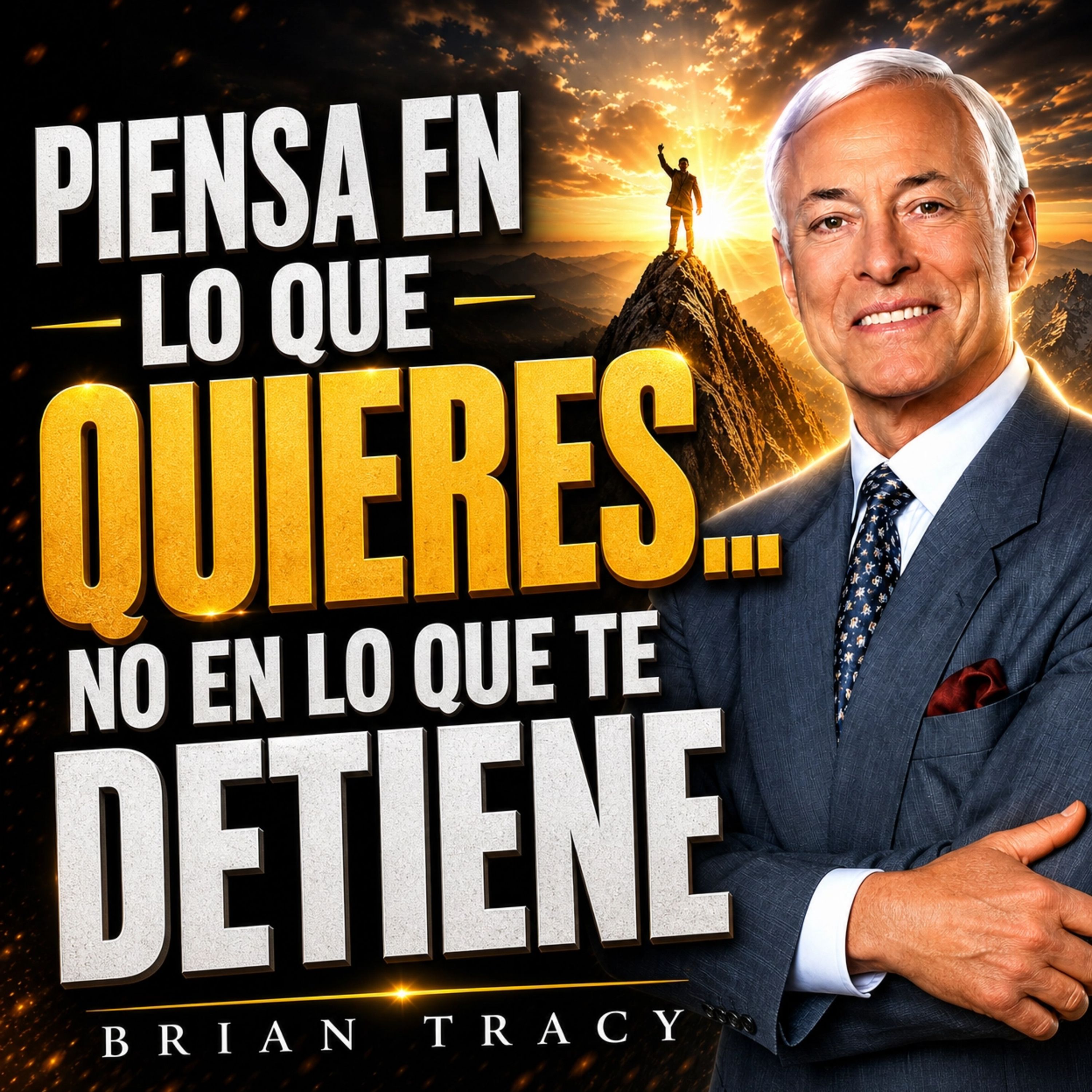 Piensa En Lo Que QUIERES... NO En Lo Que Te DETIENE - Brian Tracy