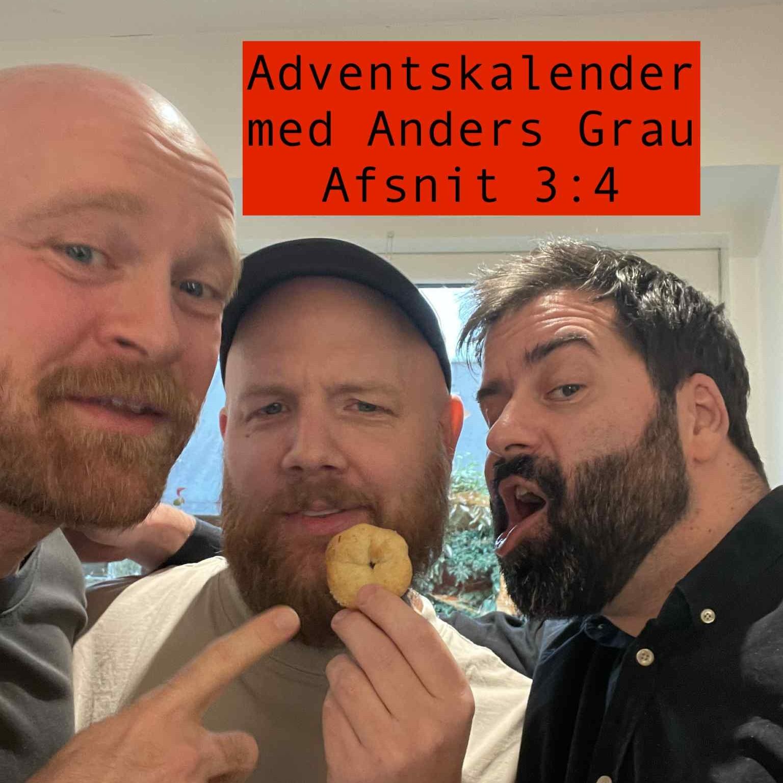 #124 Adventskalender med Anders Grau 3:4 "Frost er ikke en julefilm"